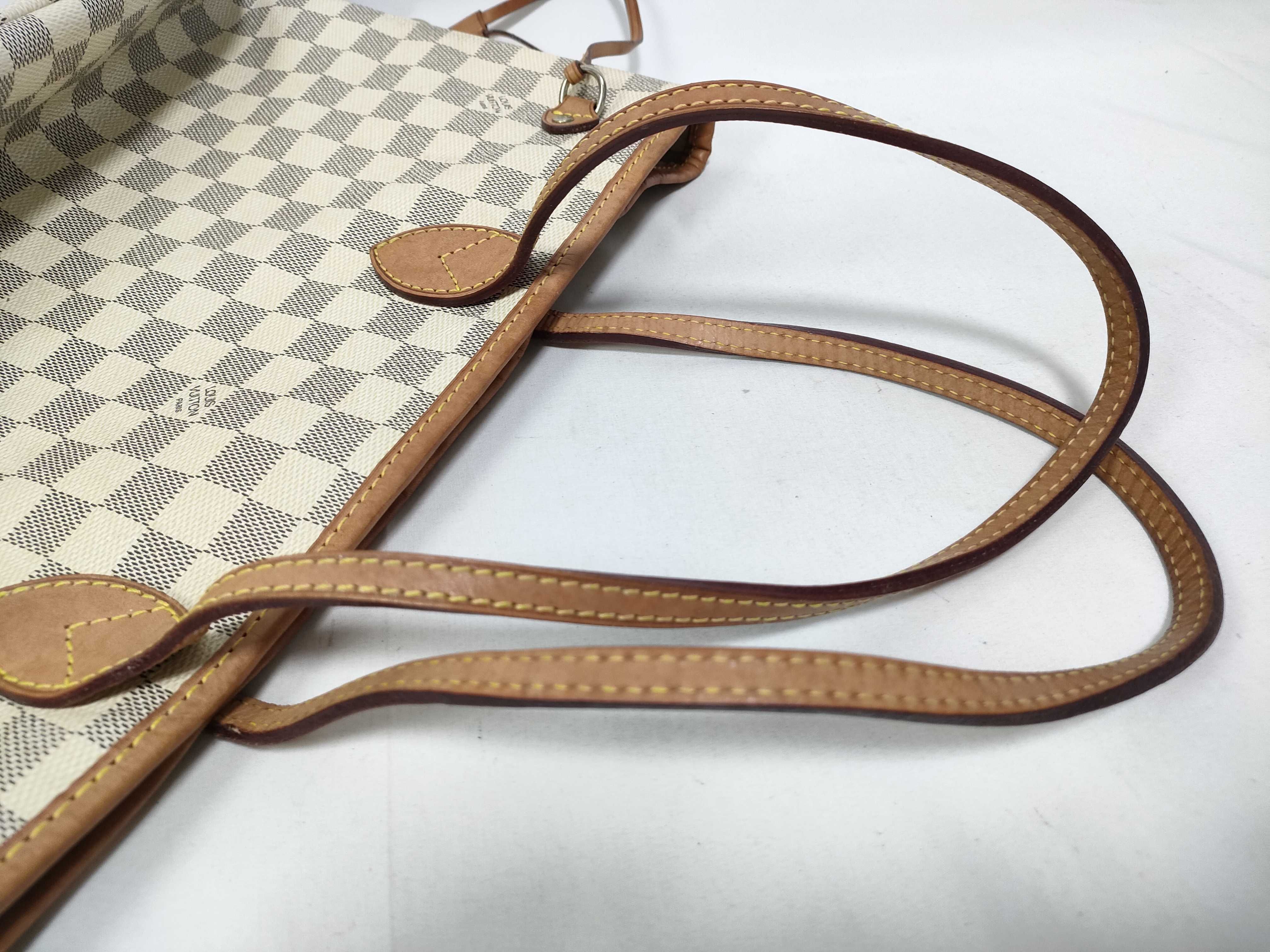 Damier Azur LV Neverfull Damier Azur SP0964 Tote Bag — view 11