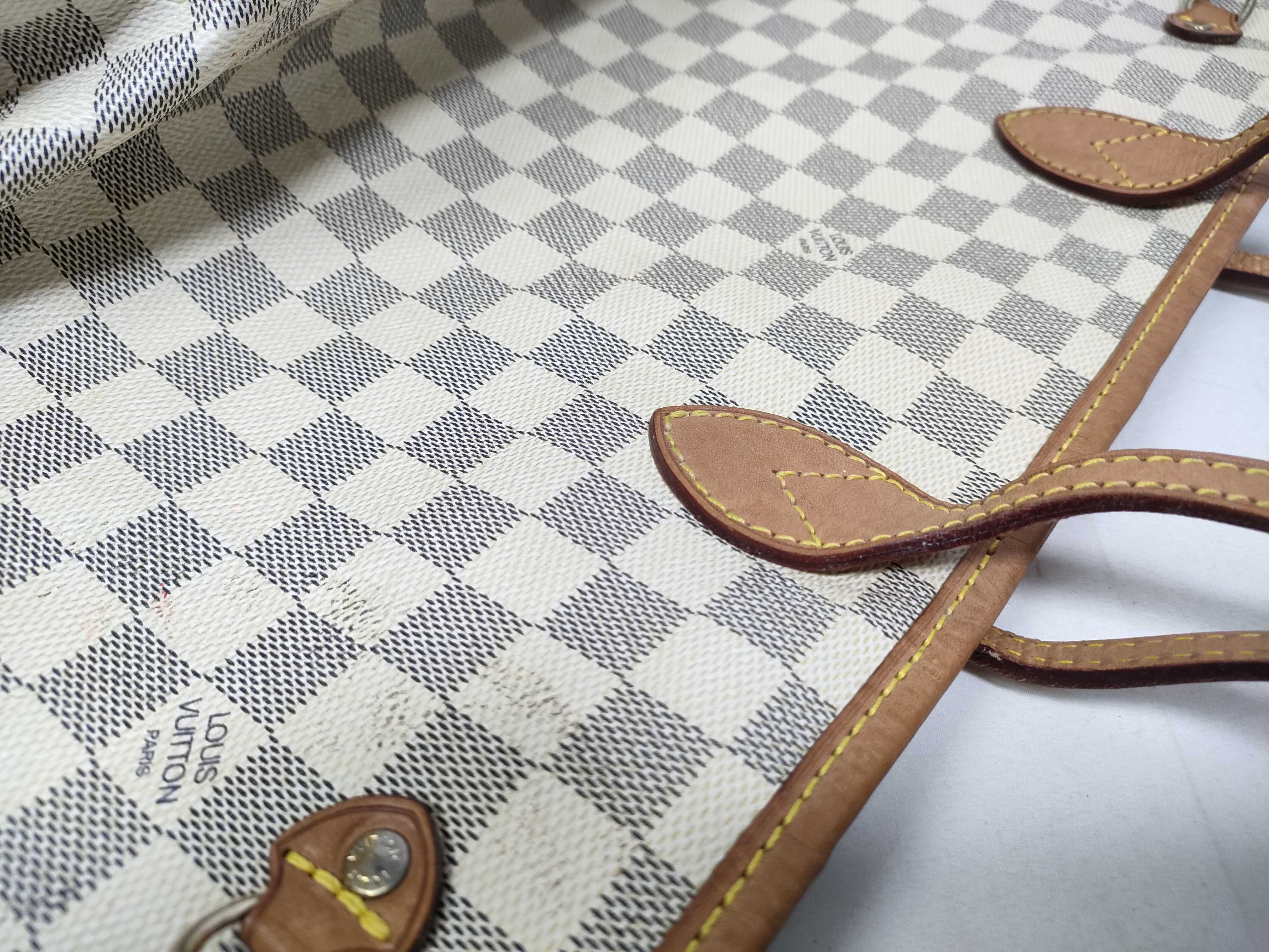 Damier Azur LV Neverfull Damier Azur SP0964 Tote Bag — view 12