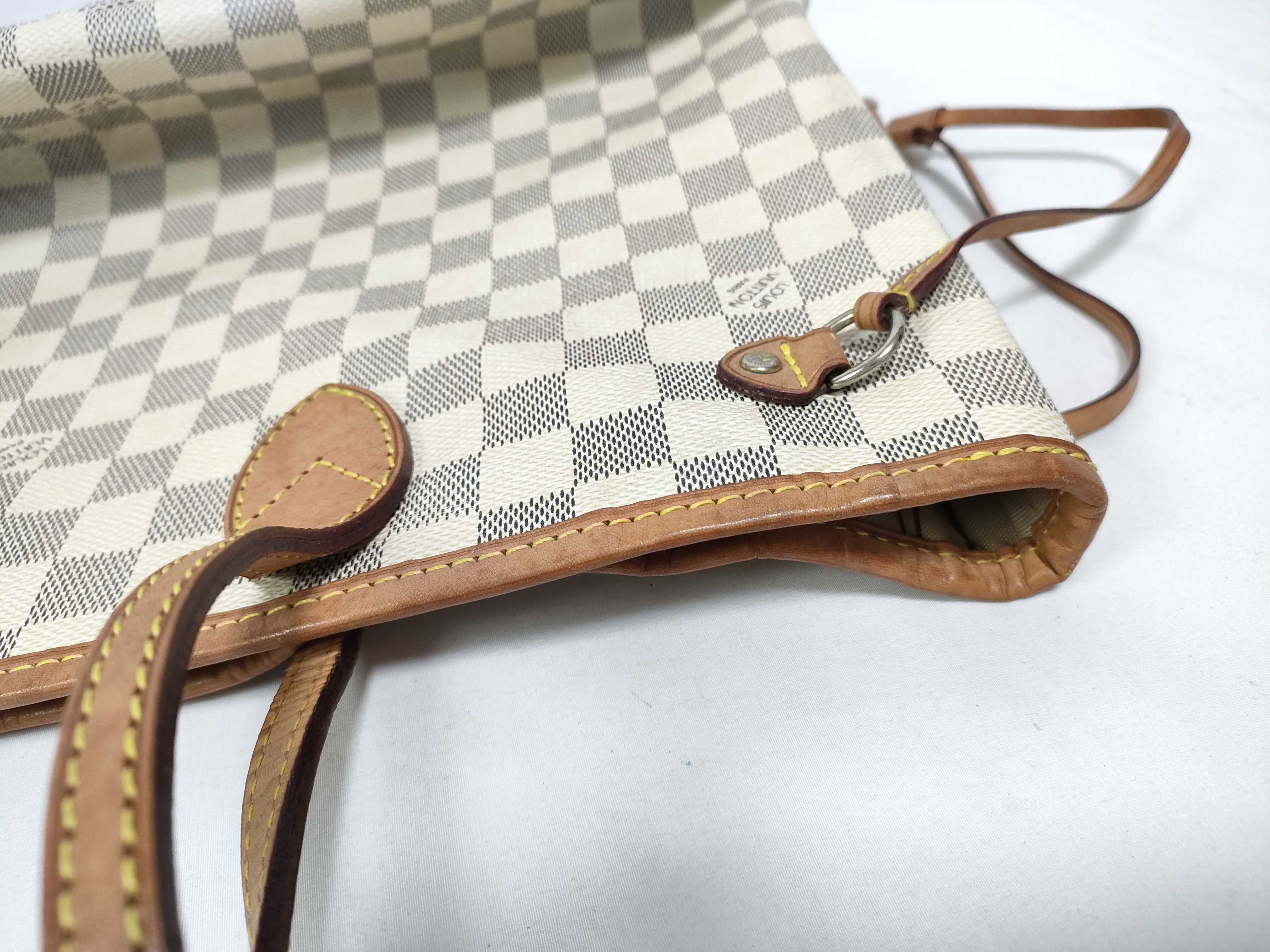 Damier Azur LV Neverfull Damier Azur SP0964 Tote Bag — view 13