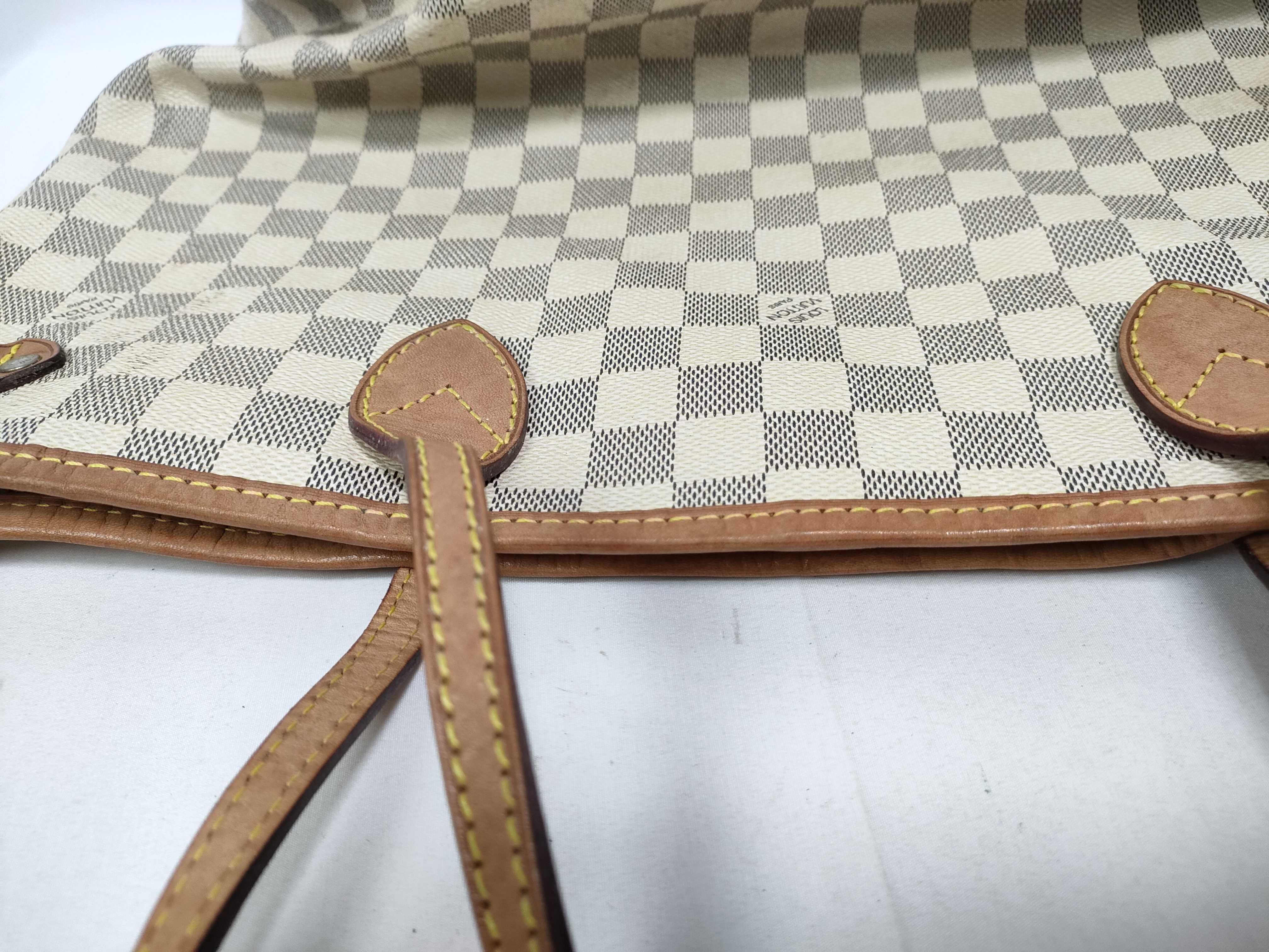 Damier Azur LV Neverfull Damier Azur SP0964 Tote Bag — view 14