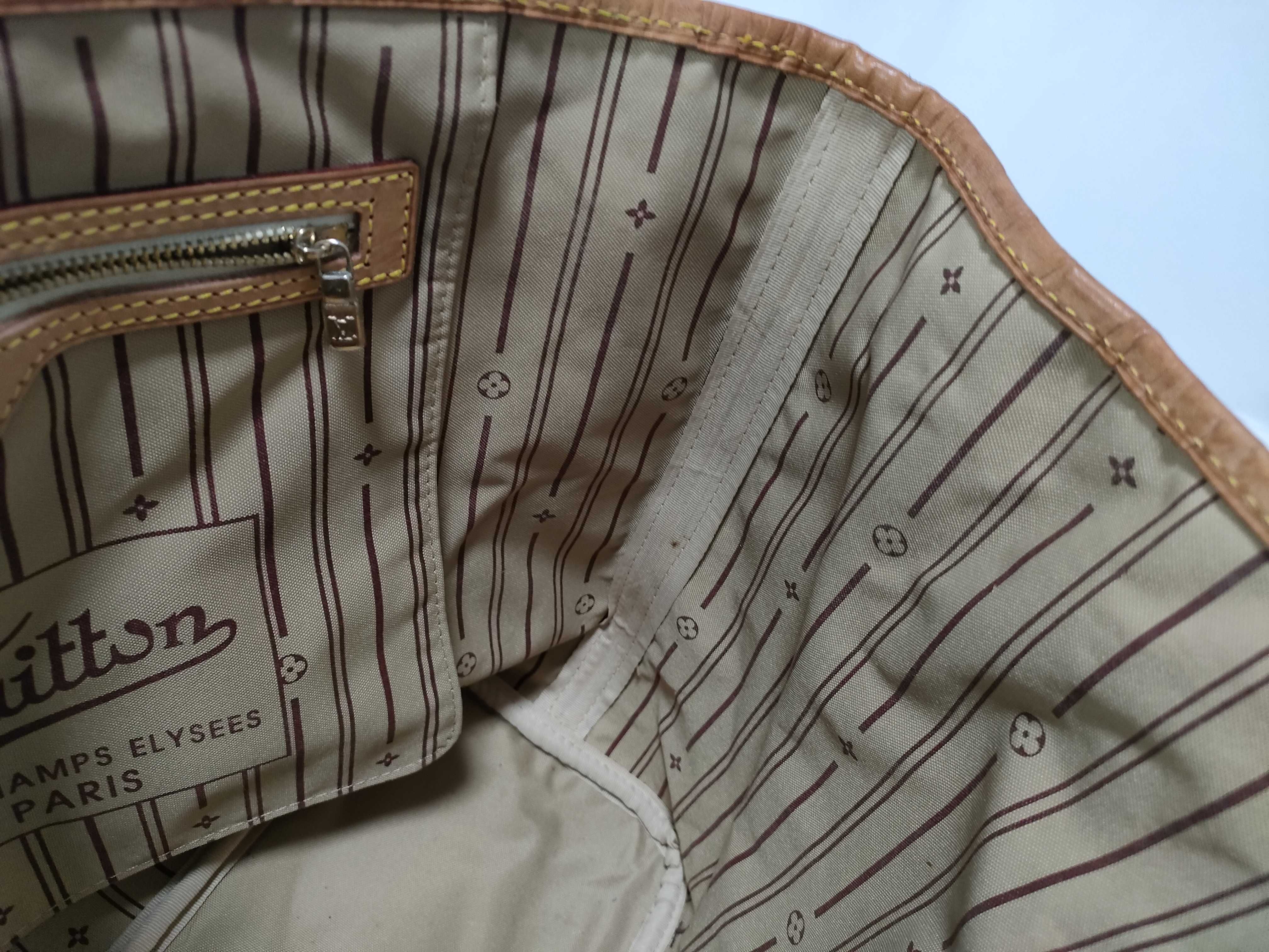 Damier Azur LV Neverfull Damier Azur SP0964 Tote Bag — view 15