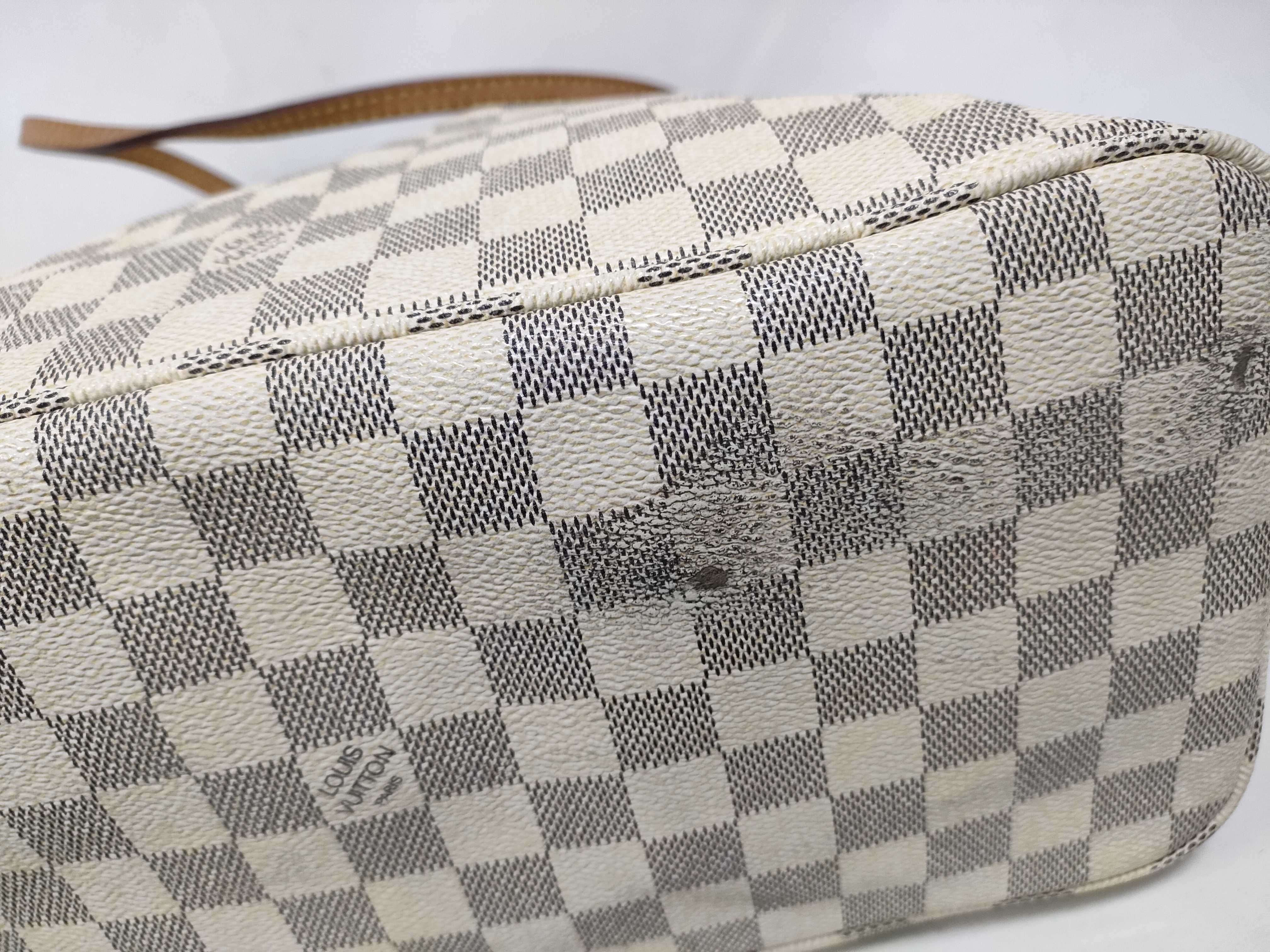 Damier Azur LV Neverfull Damier Azur SP0964 Tote Bag — view 4