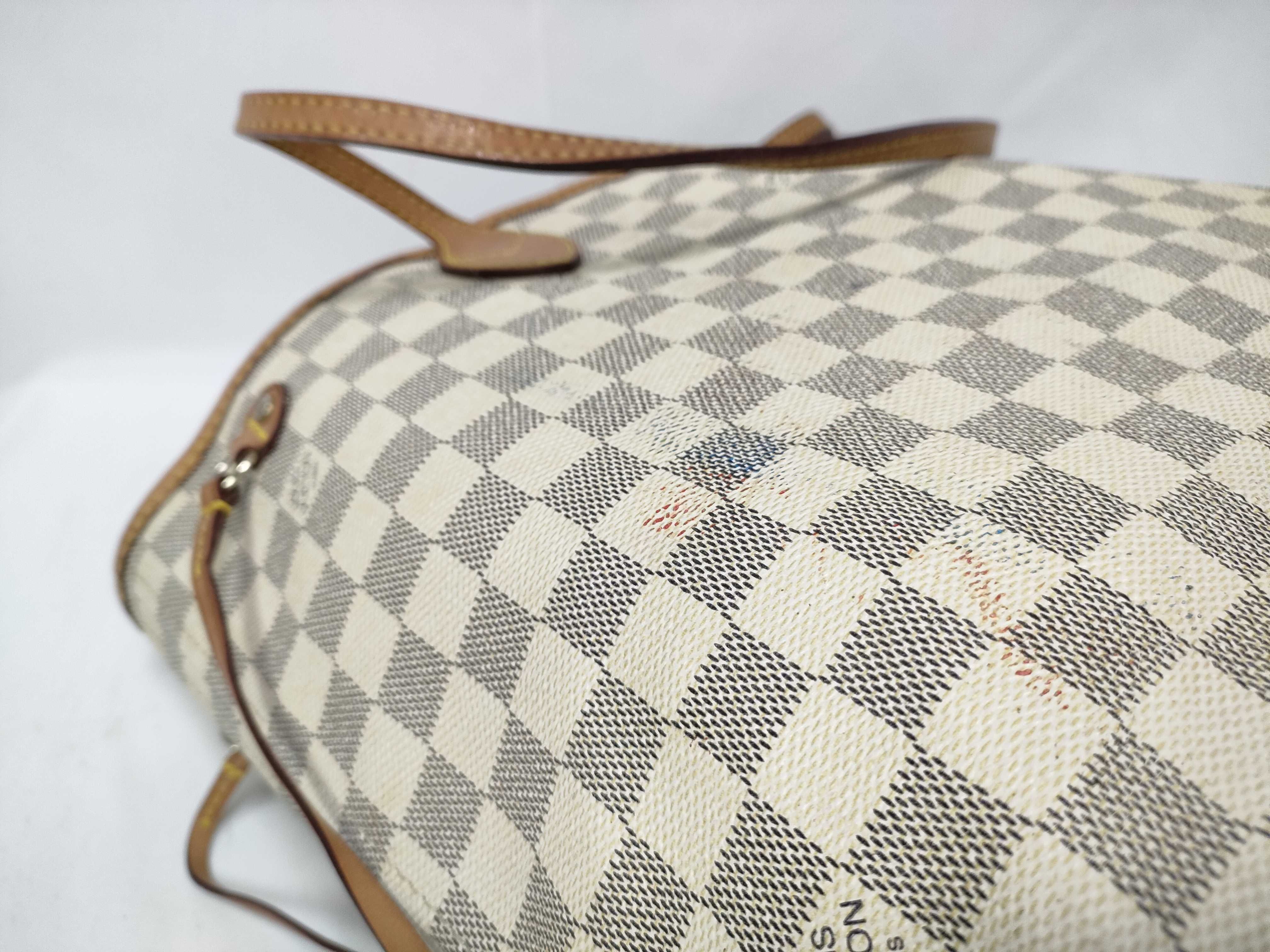 Damier Azur LV Neverfull Damier Azur SP0964 Tote Bag — view 7