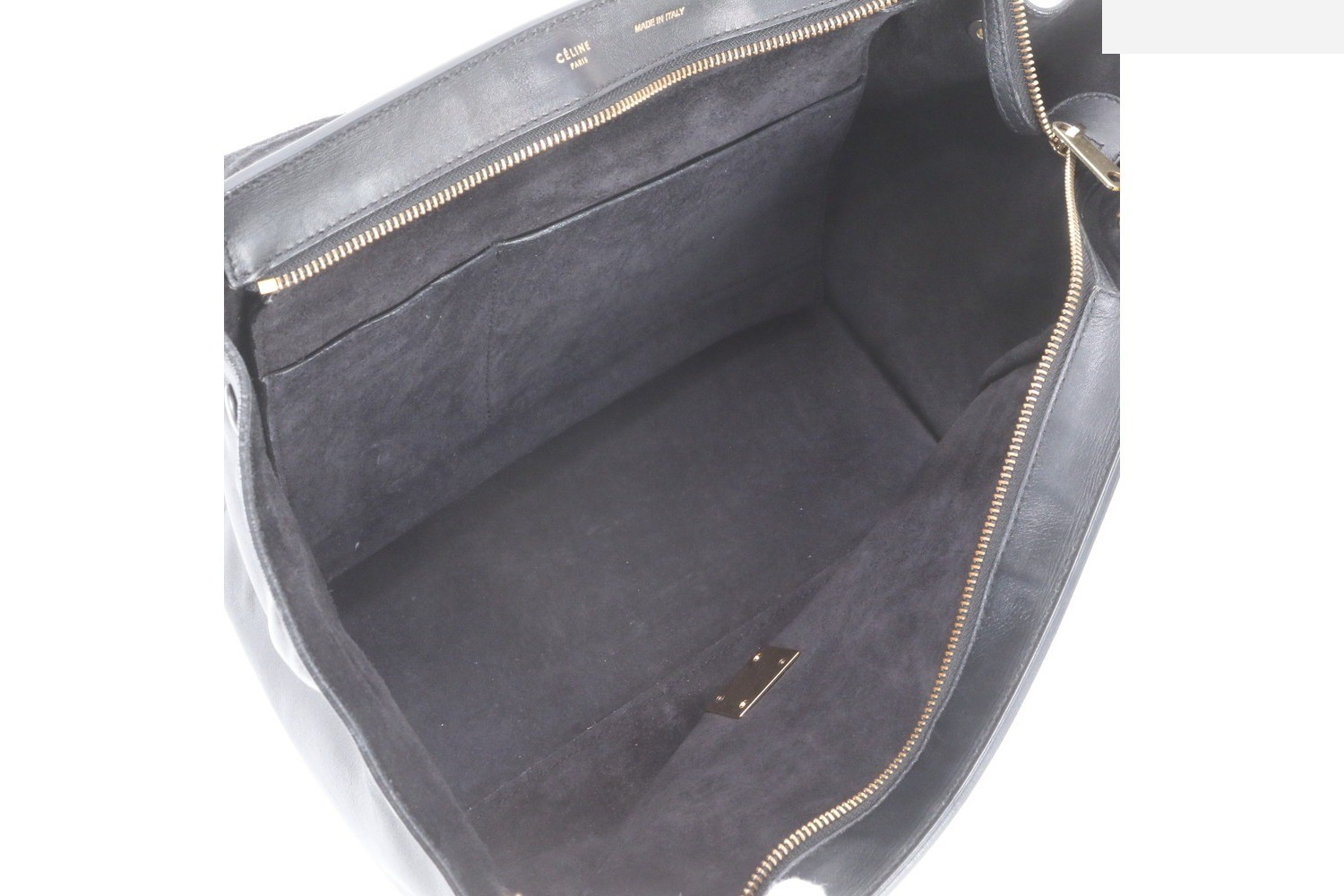 Trapeze Medium Python Leather Handbag (Genuine Leather) — view 7