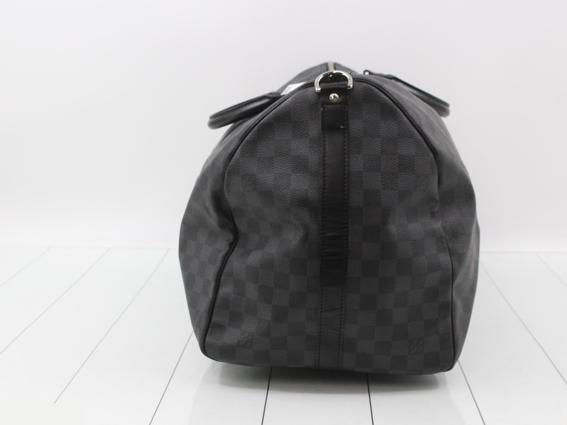Damier Graphite Keepall Bandoulière 55 — view 3
