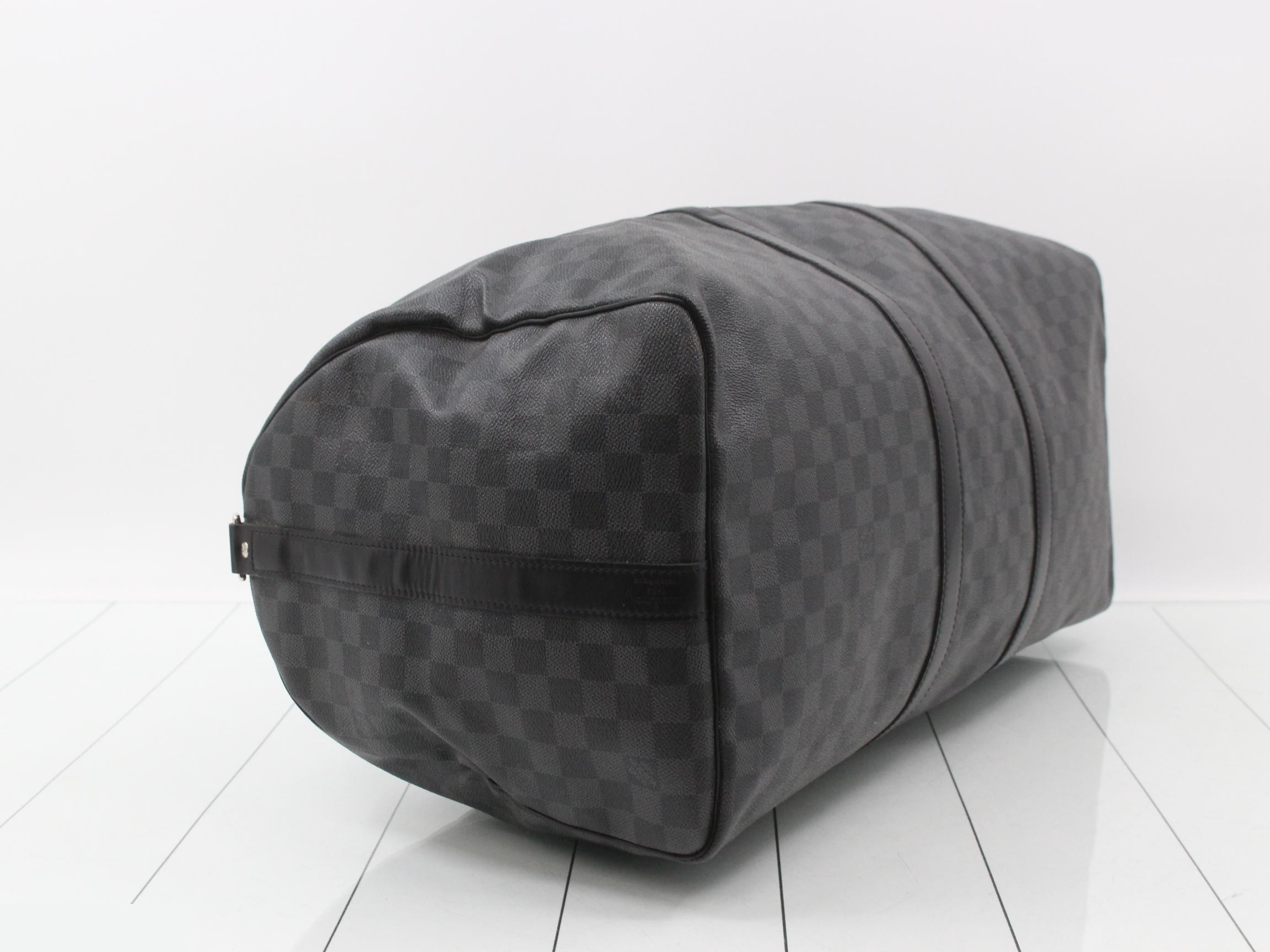 Damier Graphite Keepall Bandoulière 55 — view 5