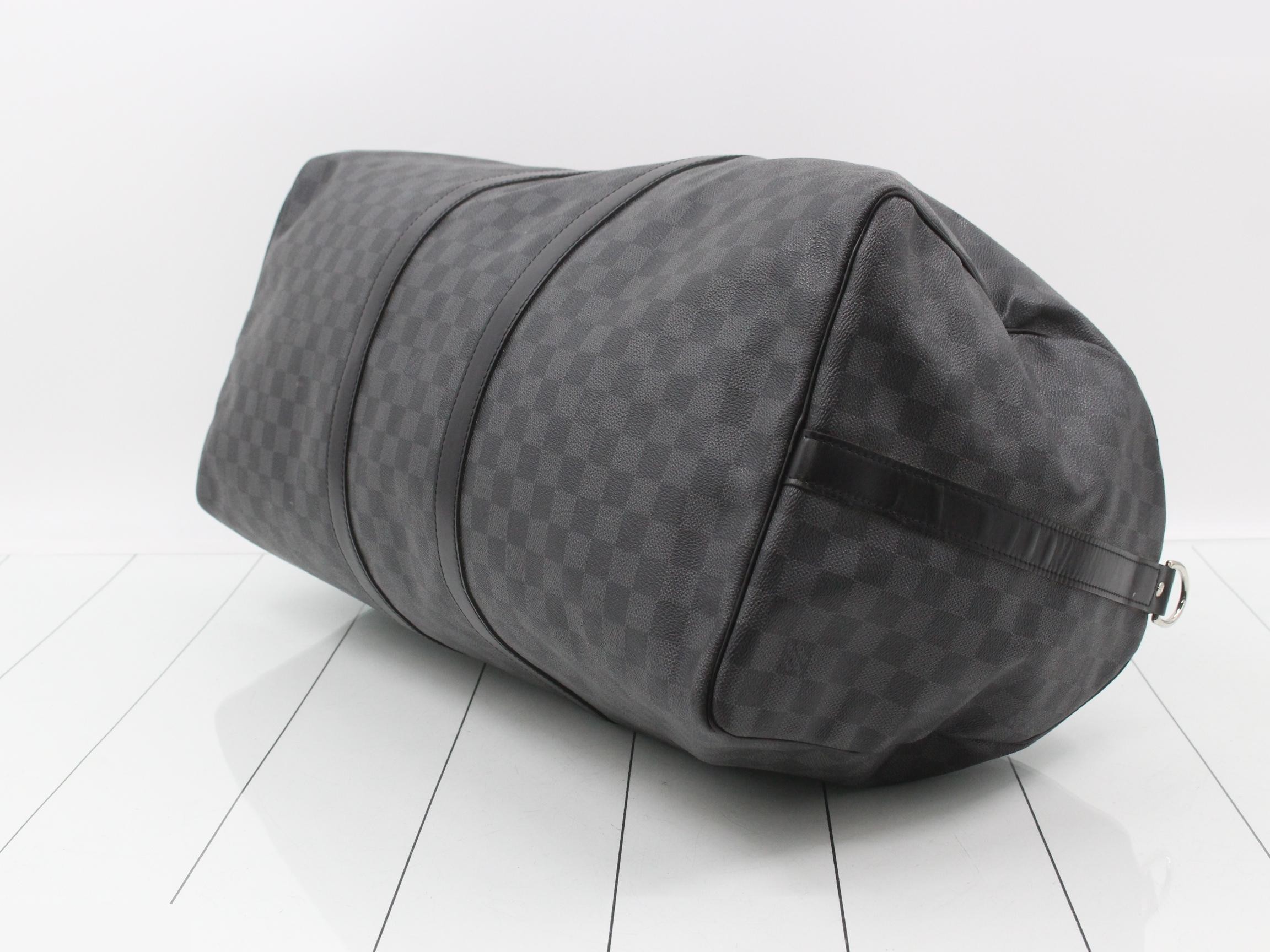 Damier Graphite Keepall Bandoulière 55 — view 6