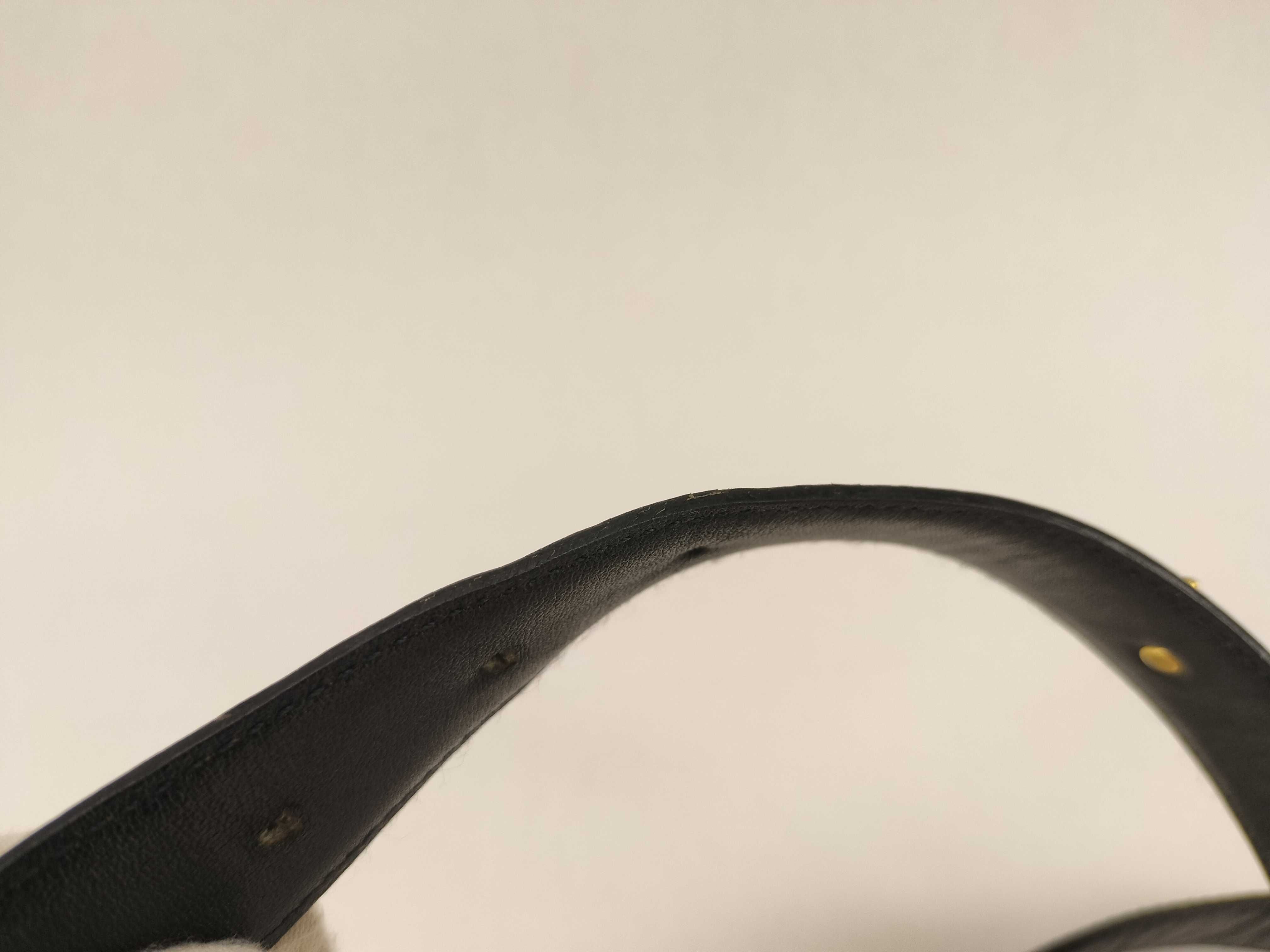 belt with carriage-style buckle (buckle missing) — view 7