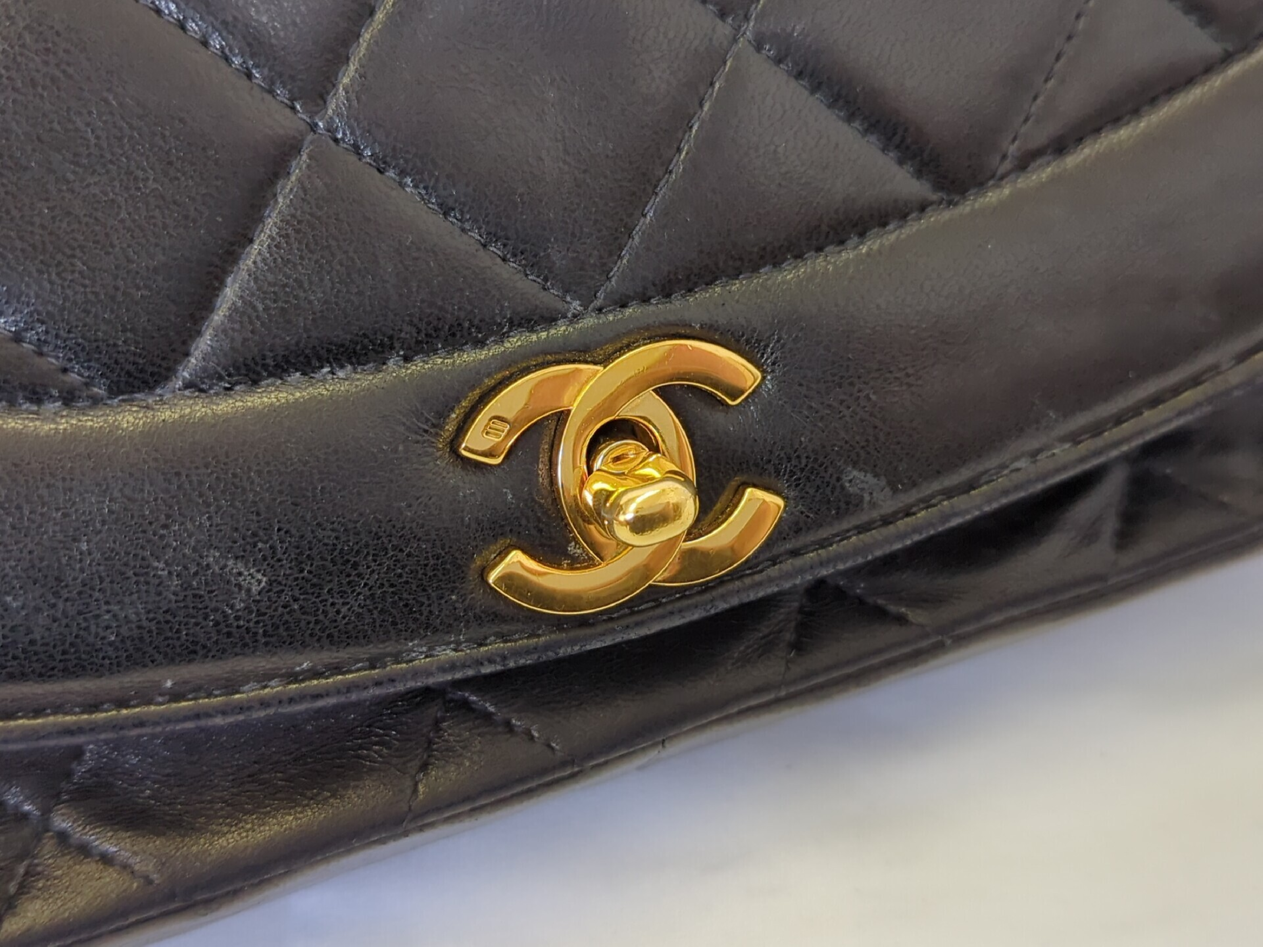 Lambskin Diana No. 2 Shoulder Bag — view 11