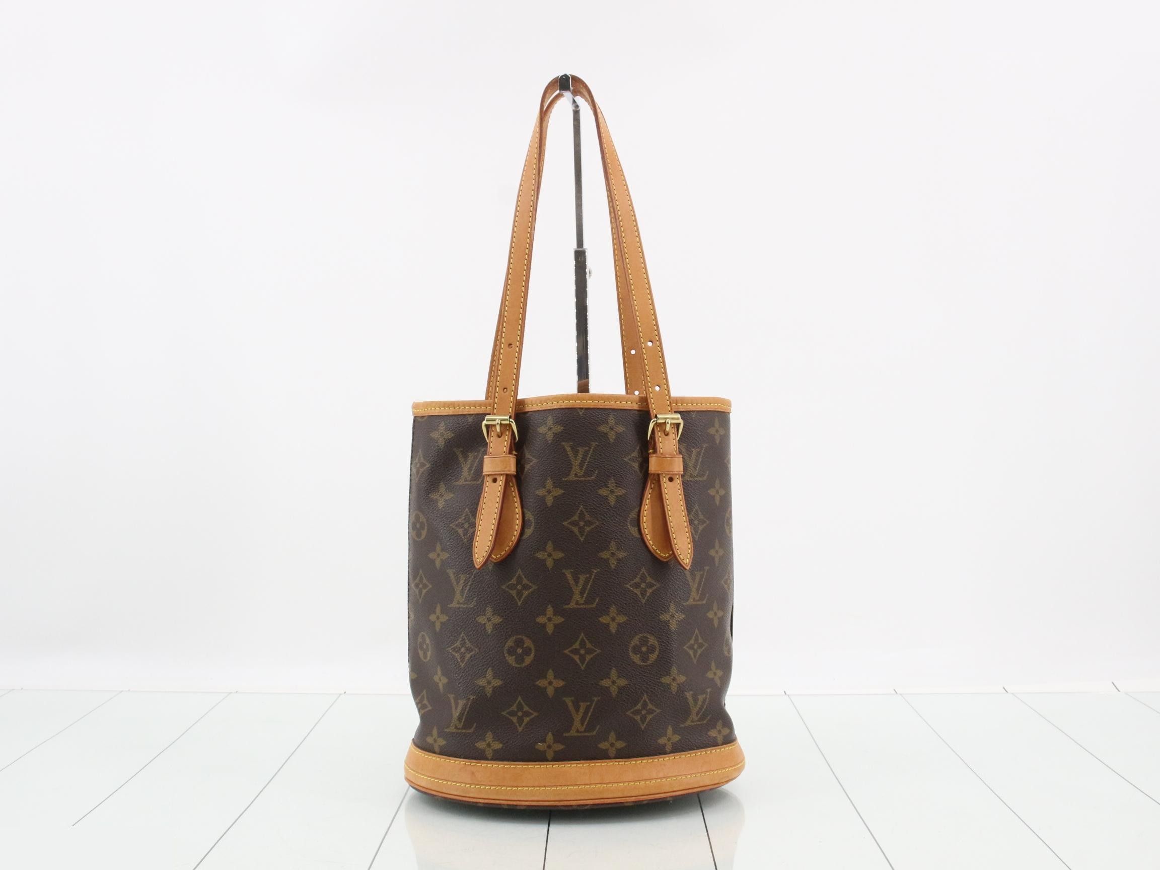 Monogram Bucket PM with pouch — view 2