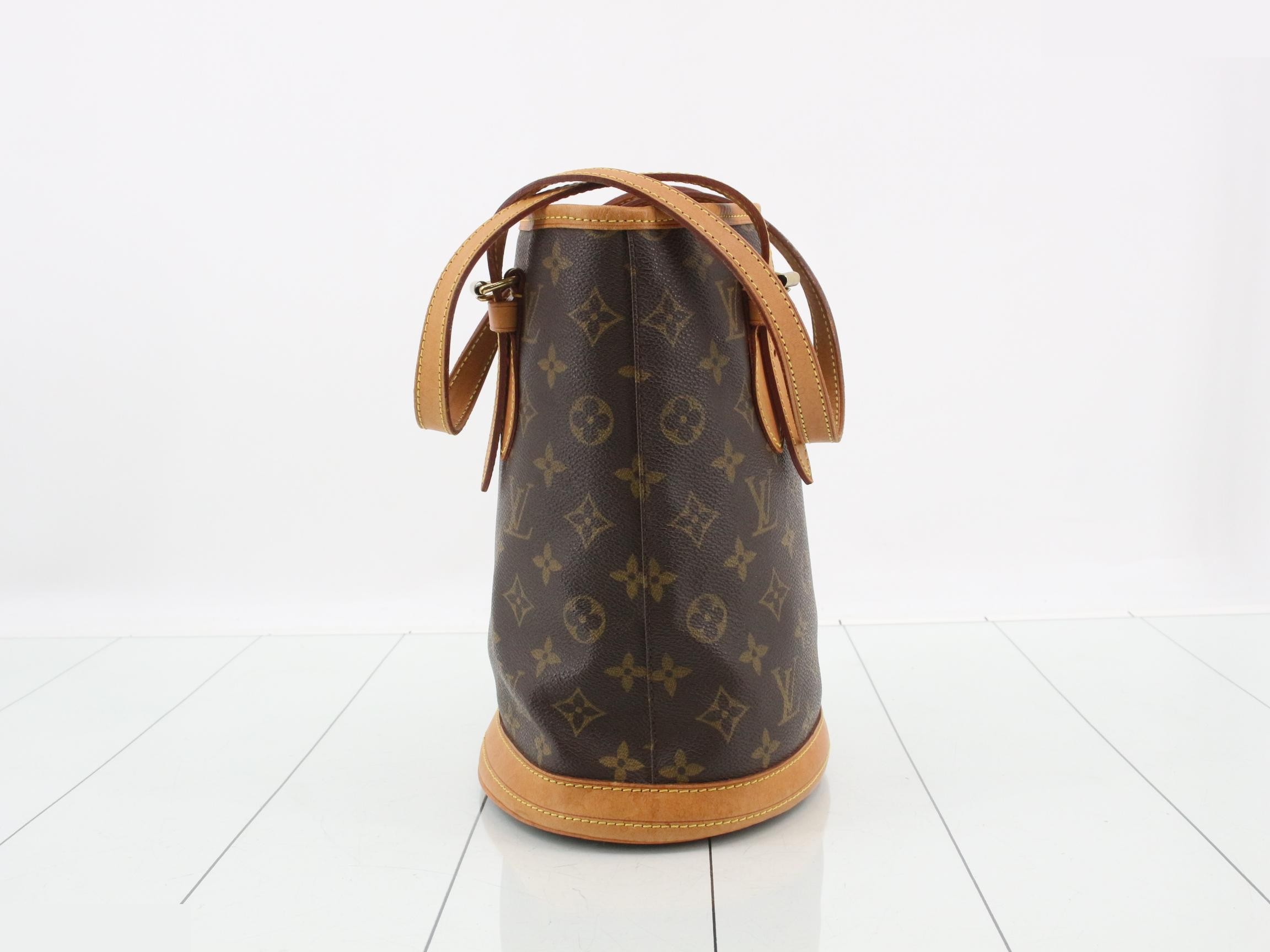 Monogram Bucket PM with pouch — view 4
