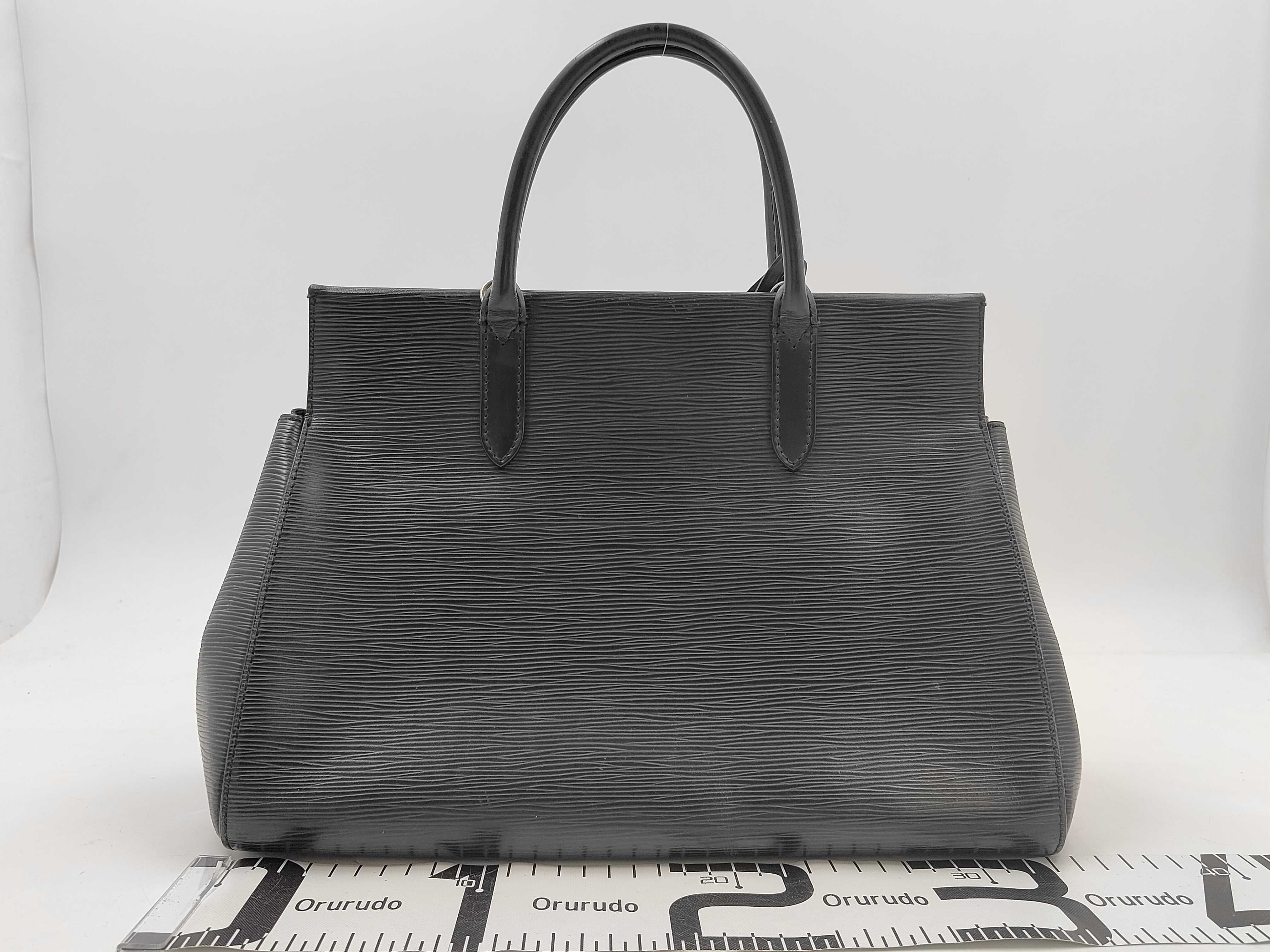 Epi Louis Vuitton Epi Marly MM Handbag — view 2