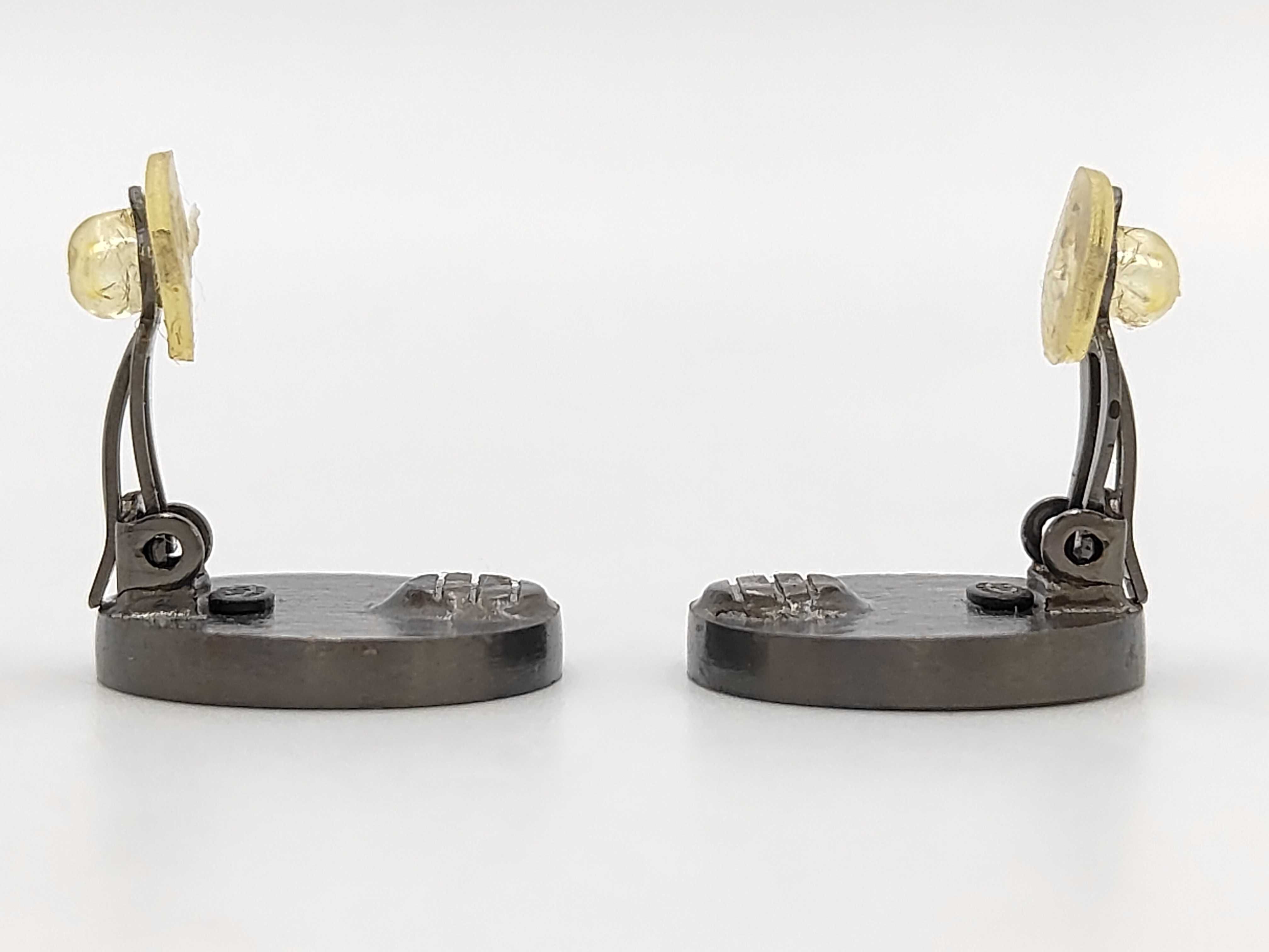 black here mark earrings — view 3