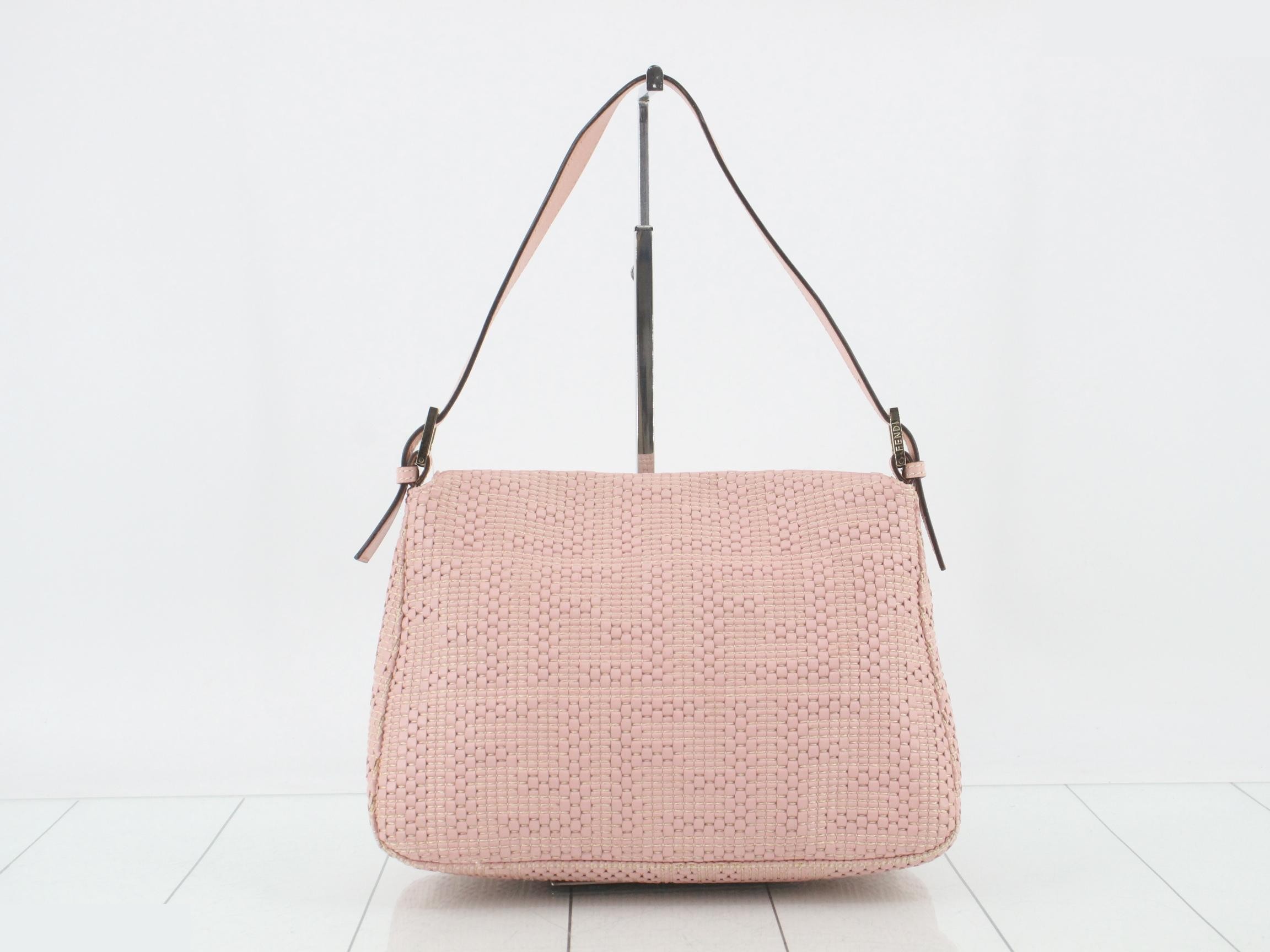 Mamma Baguette Vertical Pink Handbag 8BR001 — view 2