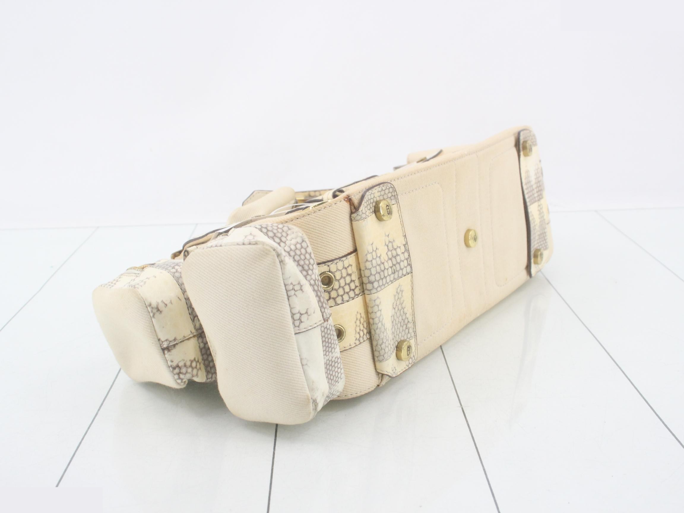 Pouch included. Street chic python design. — view 5