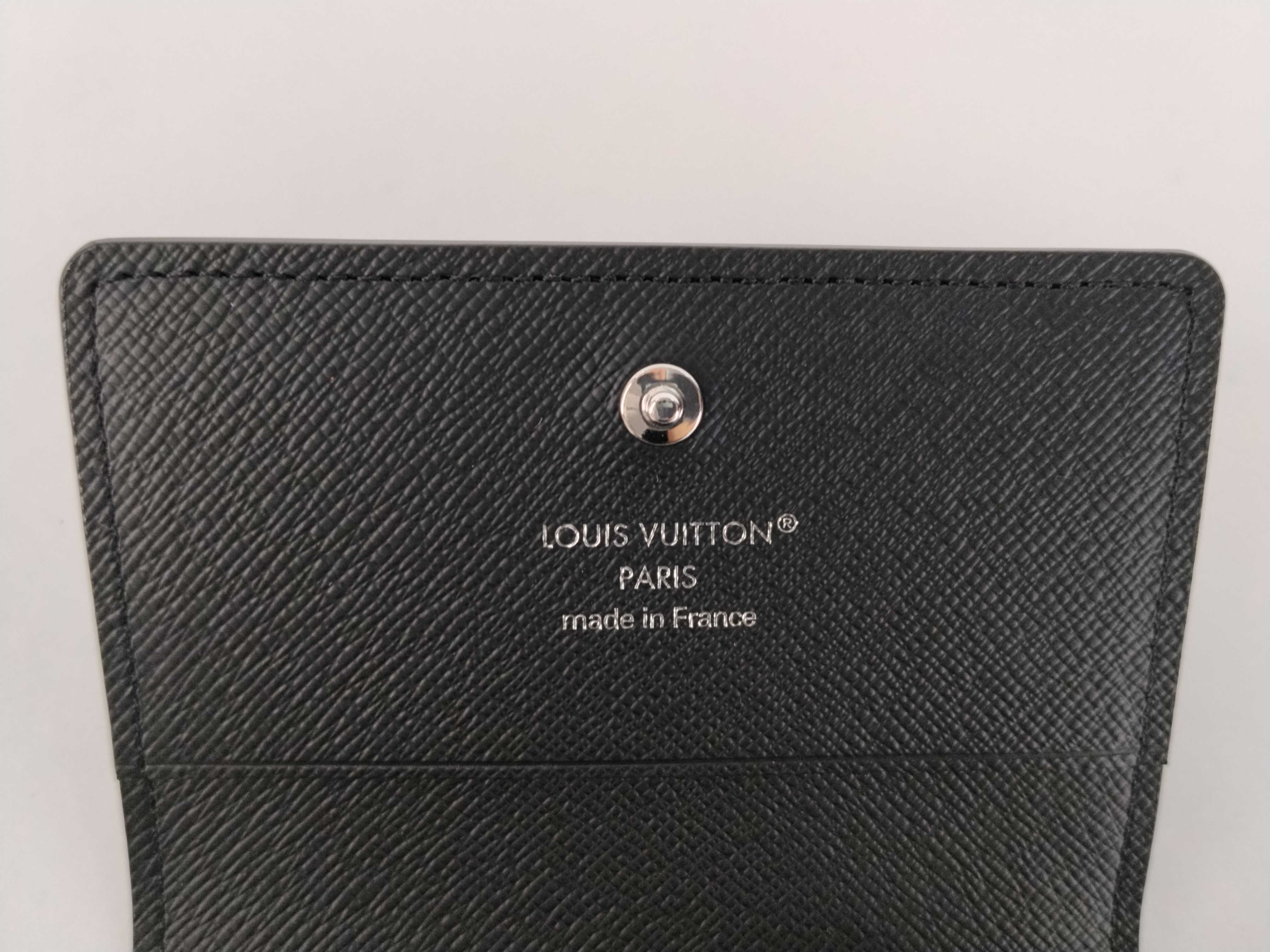 Monogram Louis Vuitton Monogram Eclipse Enveloppe Carte de Visite M12874 Wallet — view 12