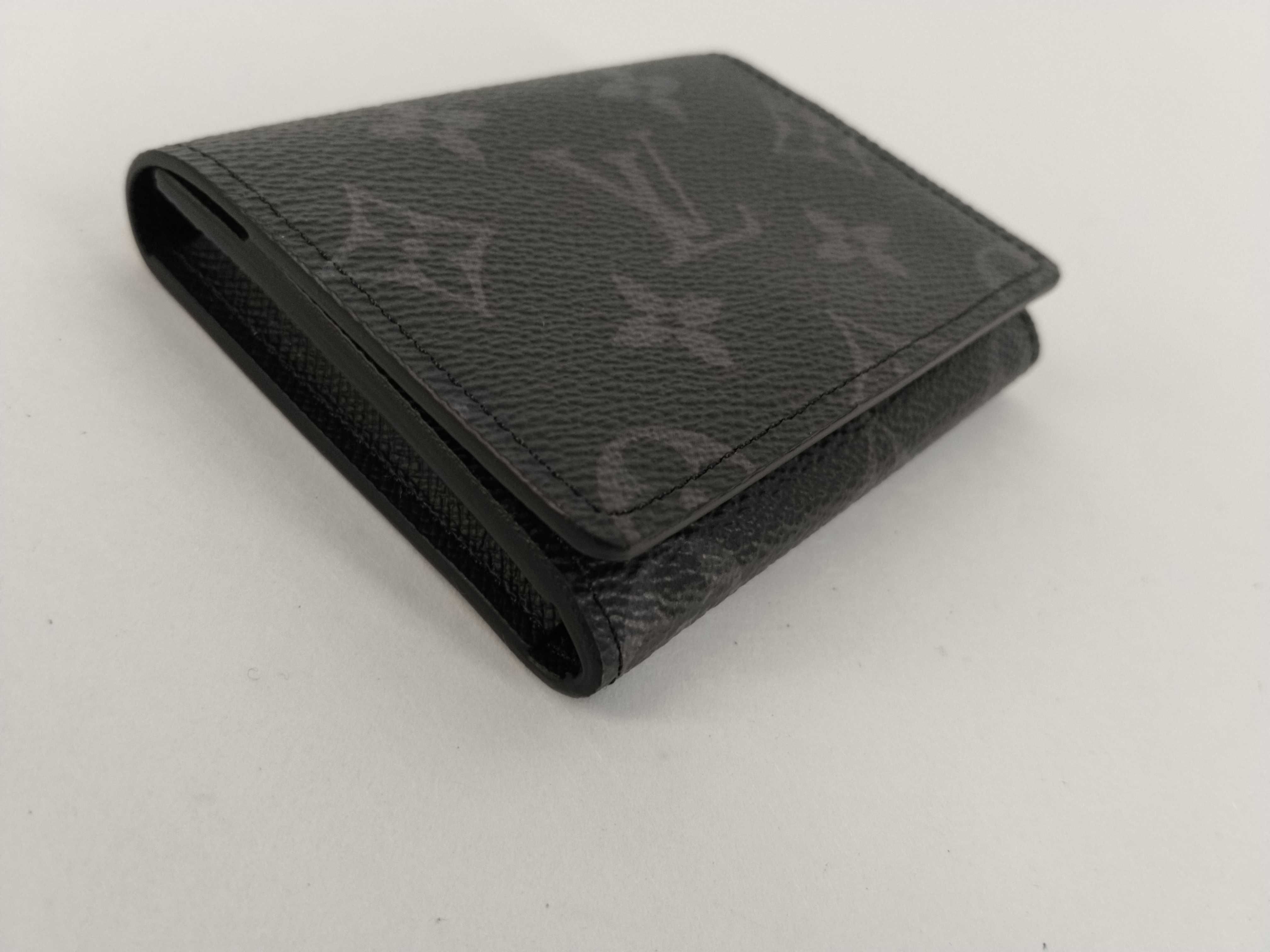 Monogram Louis Vuitton Monogram Eclipse Enveloppe Carte de Visite M12874 Wallet — view 3
