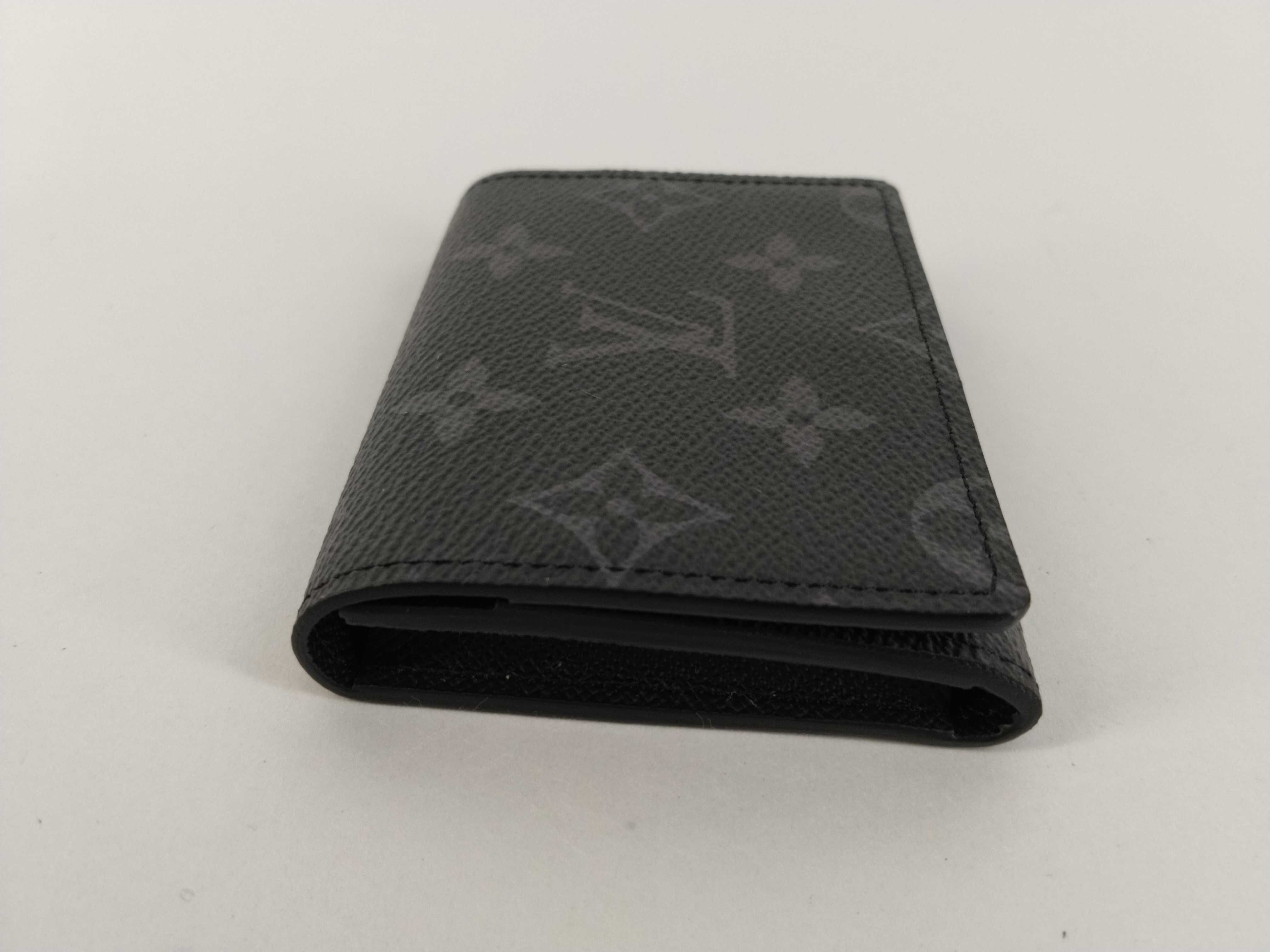 Monogram Louis Vuitton Monogram Eclipse Enveloppe Carte de Visite M12874 Wallet — view 4