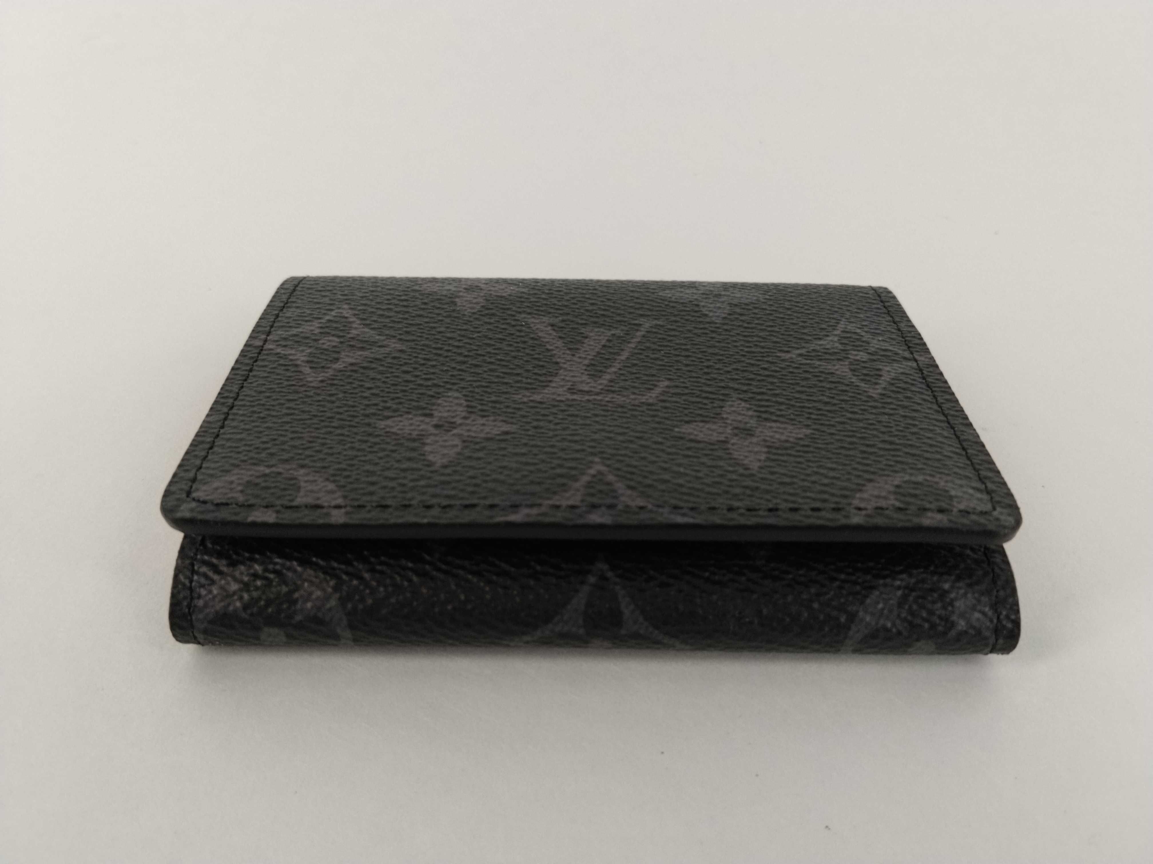 Monogram Louis Vuitton Monogram Eclipse Enveloppe Carte de Visite M12874 Wallet — view 5