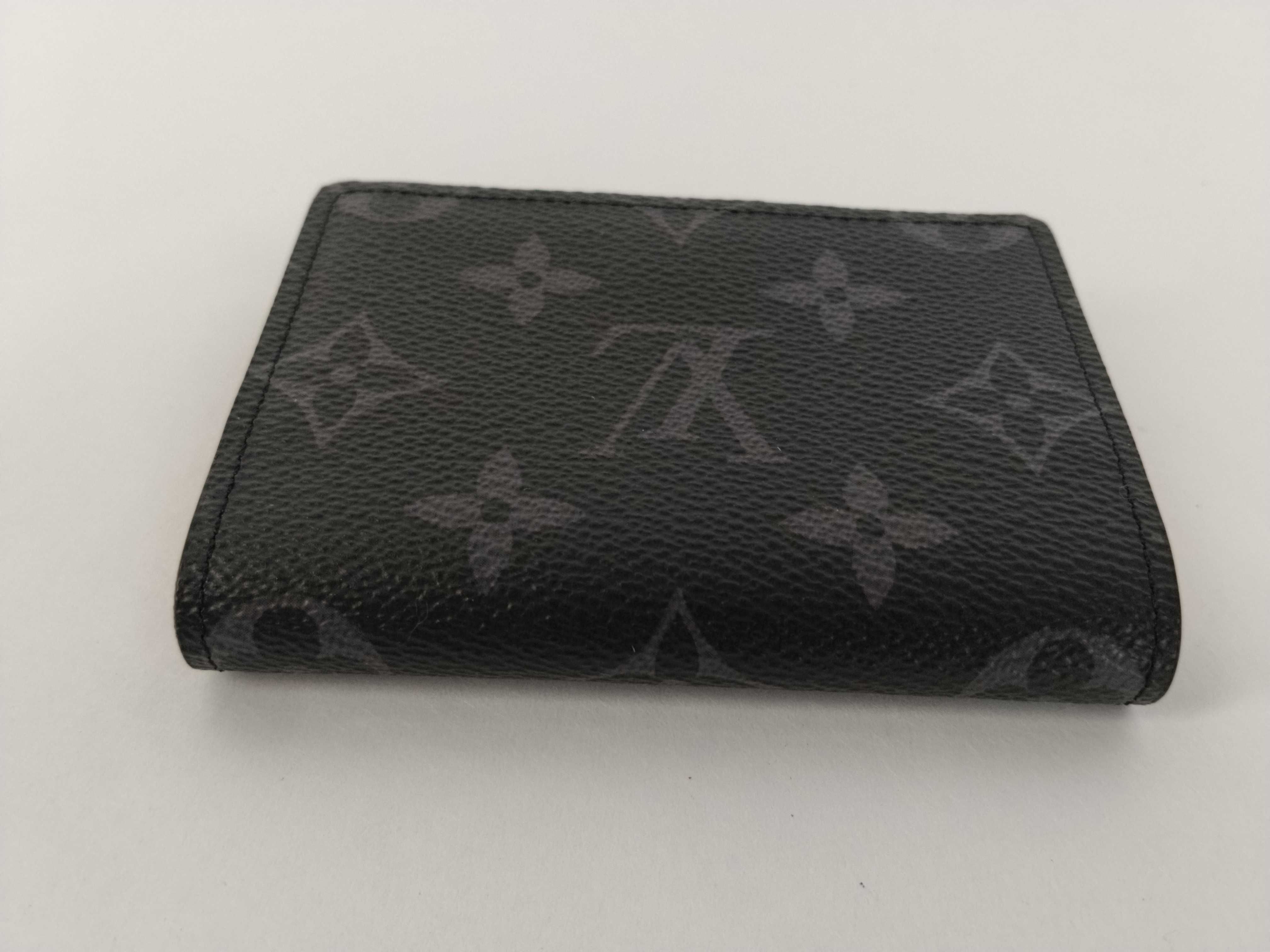 Monogram Louis Vuitton Monogram Eclipse Enveloppe Carte de Visite M12874 Wallet — view 7