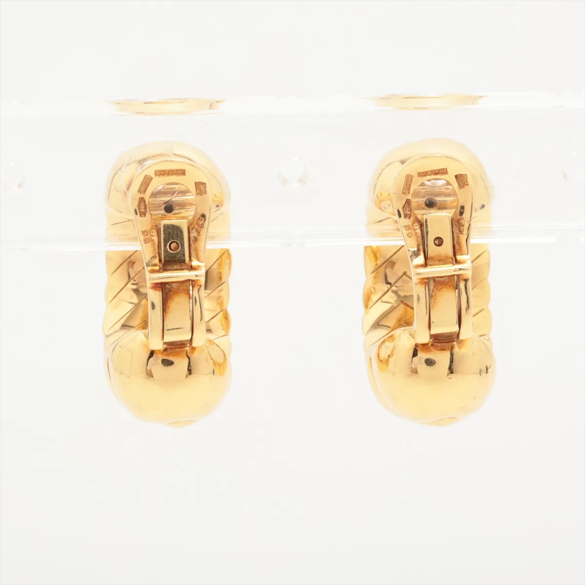 Tubogas Earrings 750(YG) 31.0g — view 3