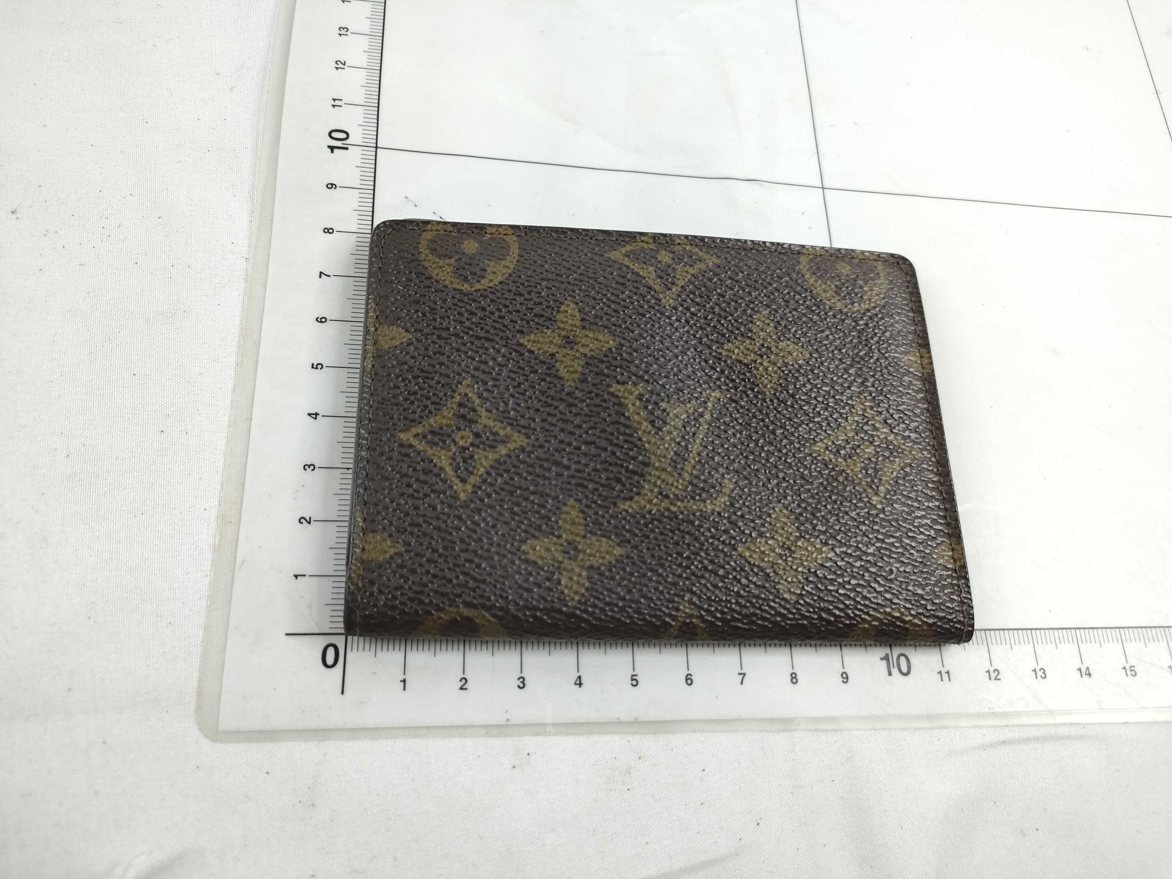 Monogram Louis Vuitton Monogram Pass Case Card Case — view 2