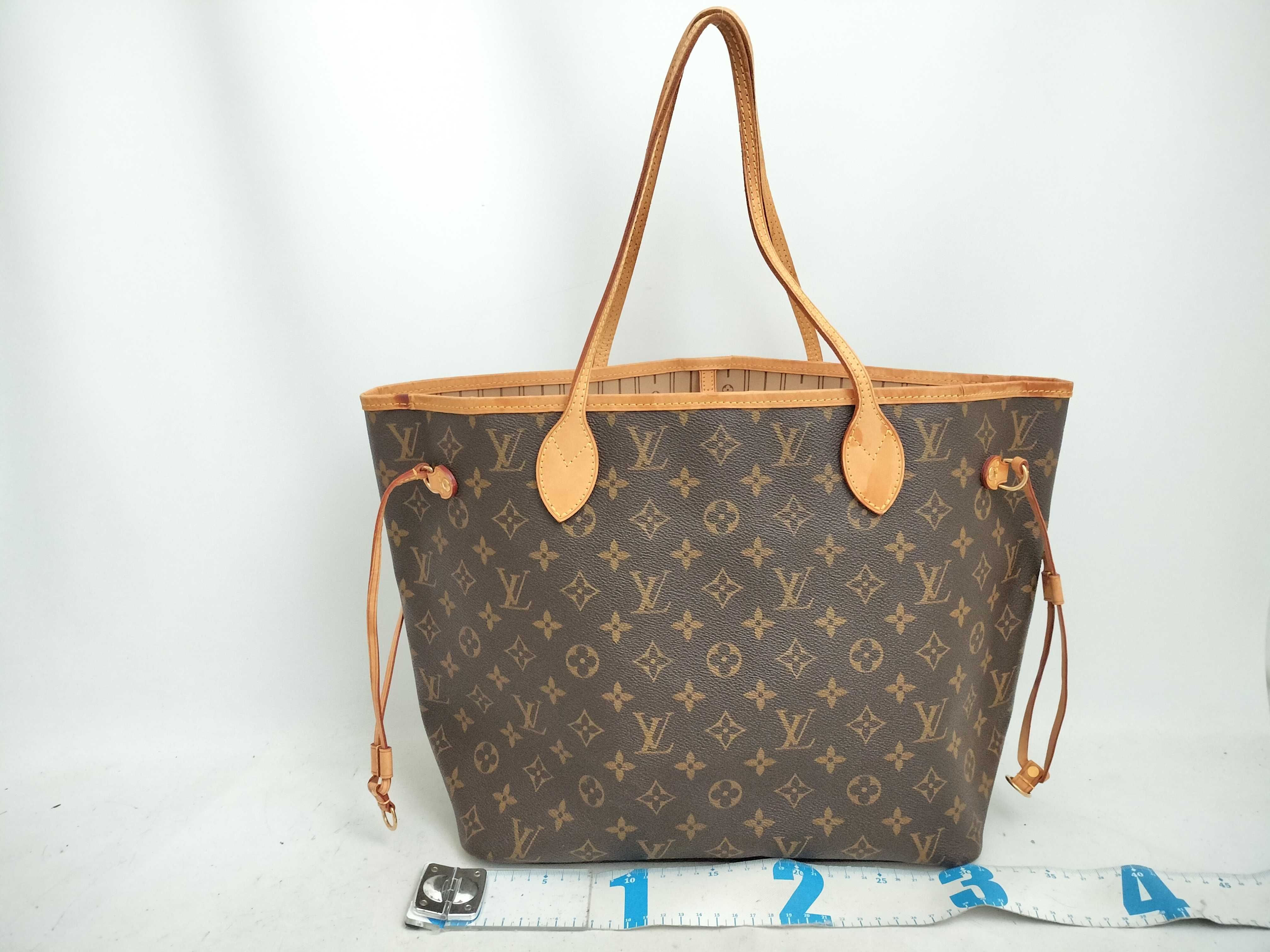 Monogram Neverfull MM M40995 SD4029 Brown Tote Bag — view 2