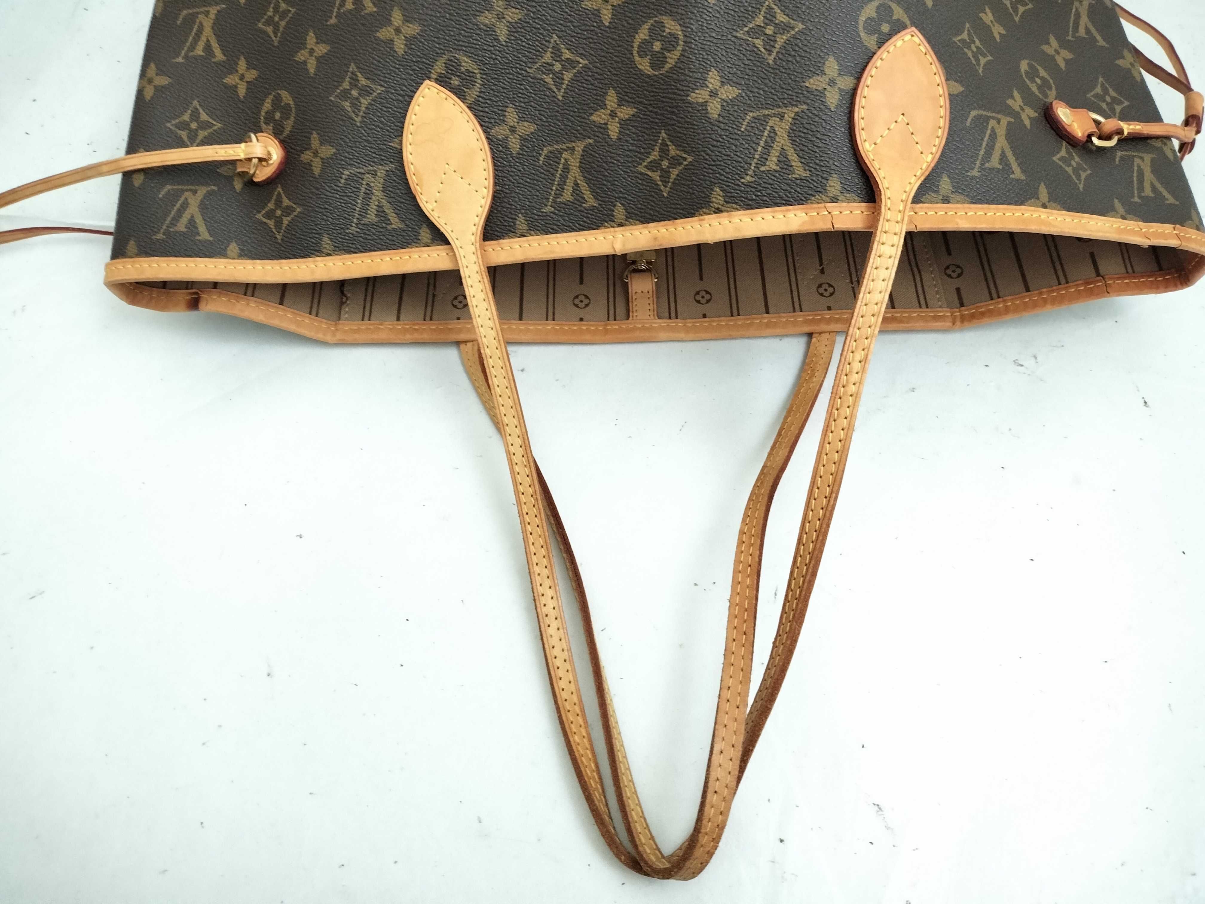 Monogram Neverfull MM M40995 SD4029 Brown Tote Bag — view 3