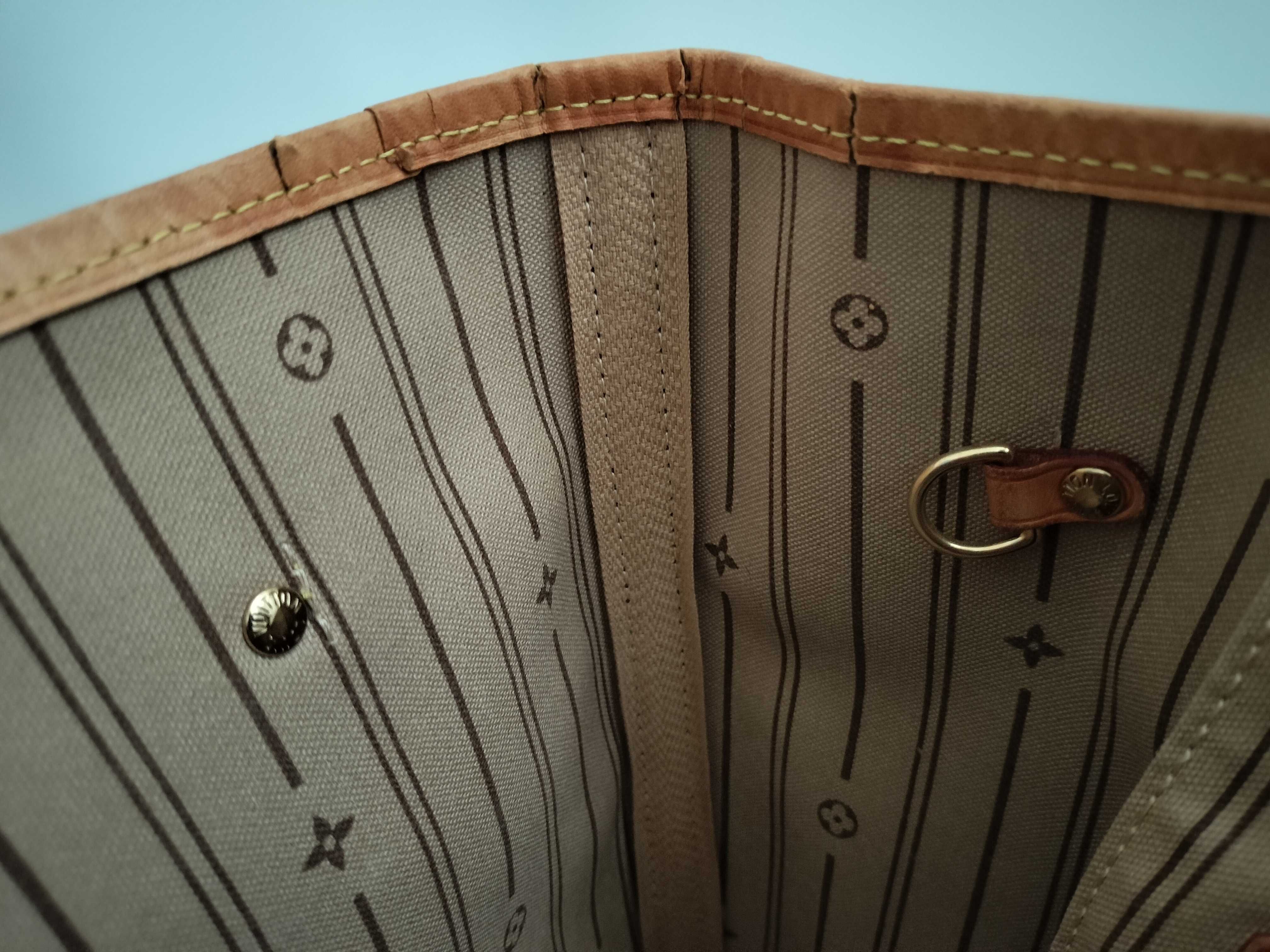 Monogram Neverfull MM M40995 SD4029 Brown Tote Bag — view 8