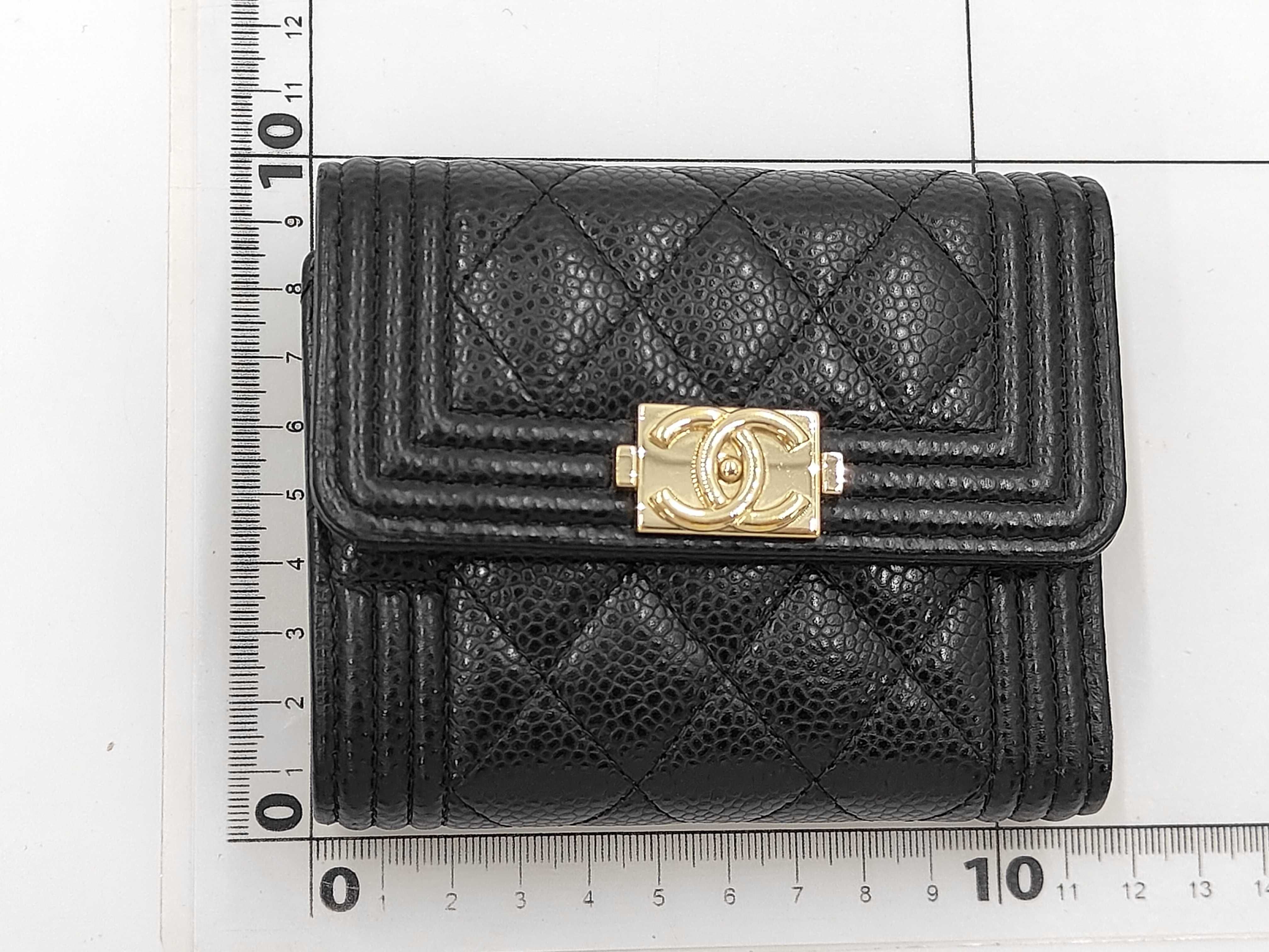 Caviar Boy Chanel Tri-fold Wallet 29322674 — view 3