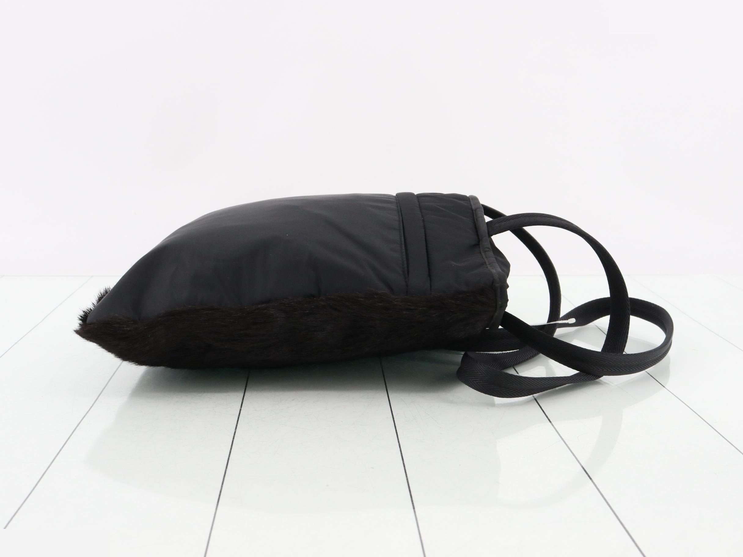 Fur tote bag — view 3