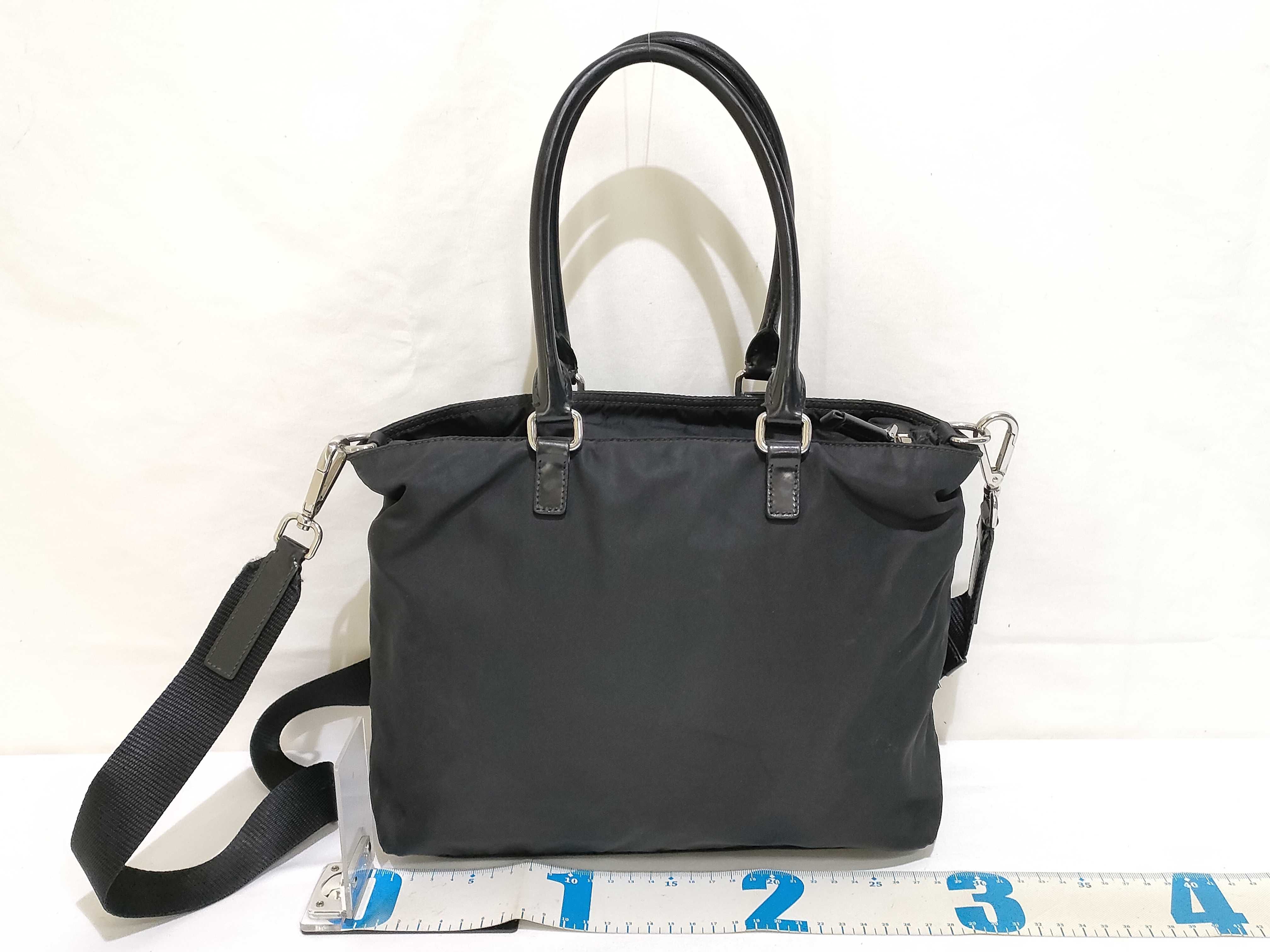 Nylon Prada Tessuto Handbag Black Handbag — view 2