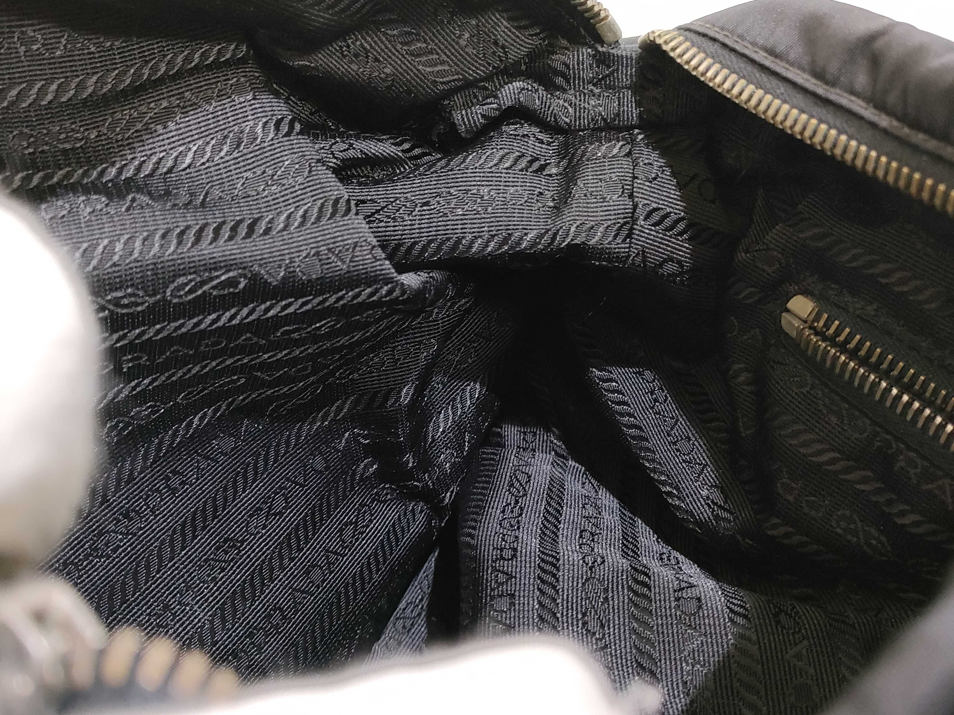 Nylon Prada Tessuto Handbag Black Handbag — view 12