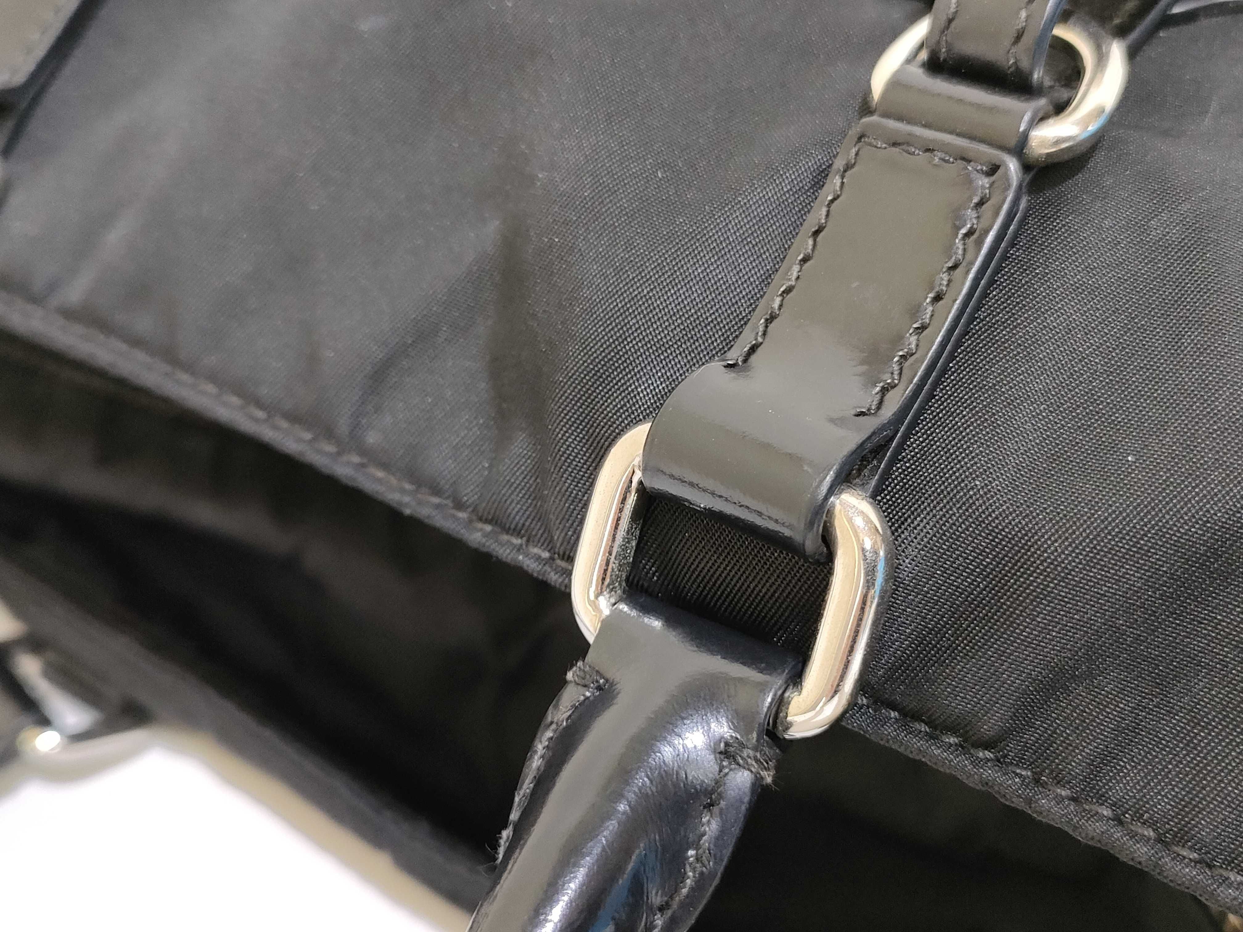 Nylon Prada Tessuto Handbag Black Handbag — view 5