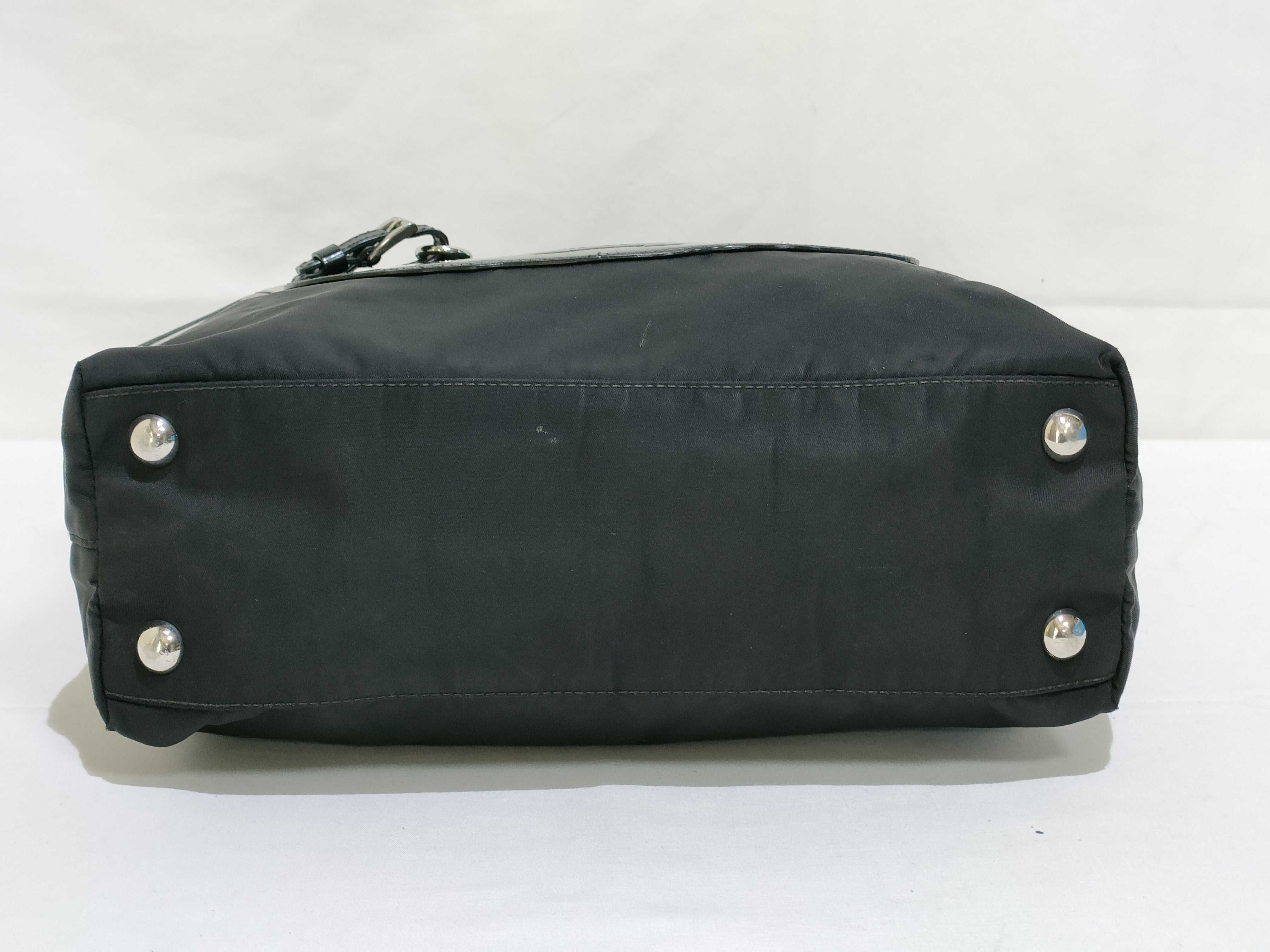 Nylon Prada Tessuto Handbag Black Handbag — view 7
