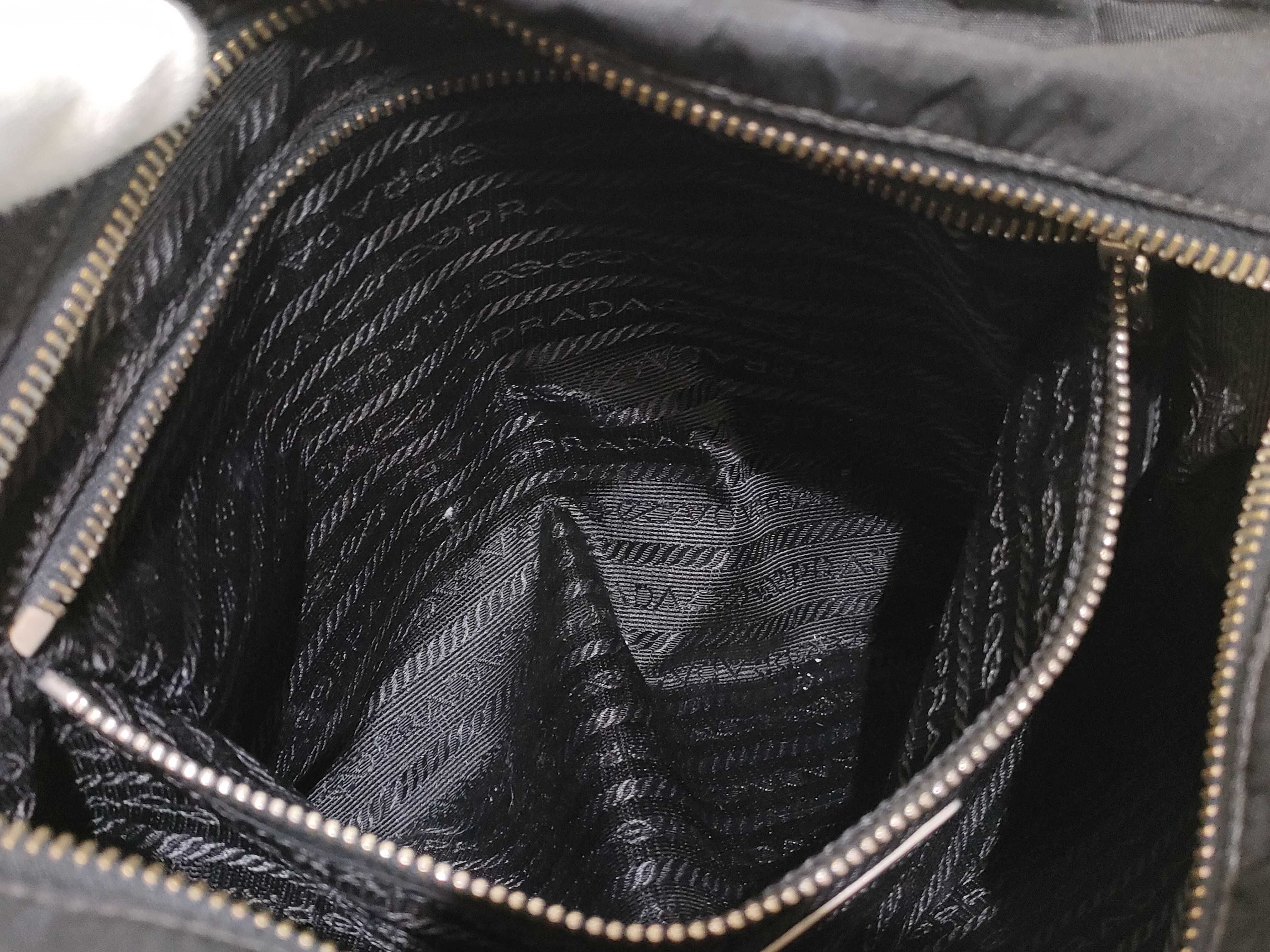 Nylon Prada Tessuto Handbag Black Handbag — view 10