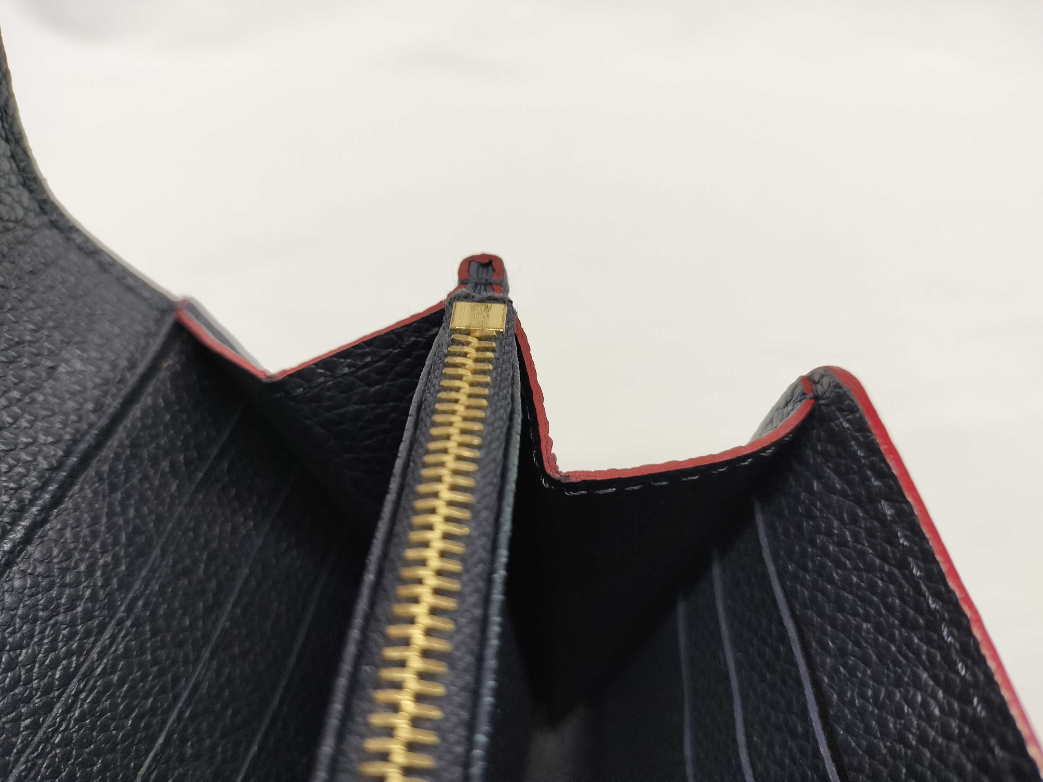 Monogram Empreinte Portefeuille Sarah M62125 Marine Rouge Wallet — view 14