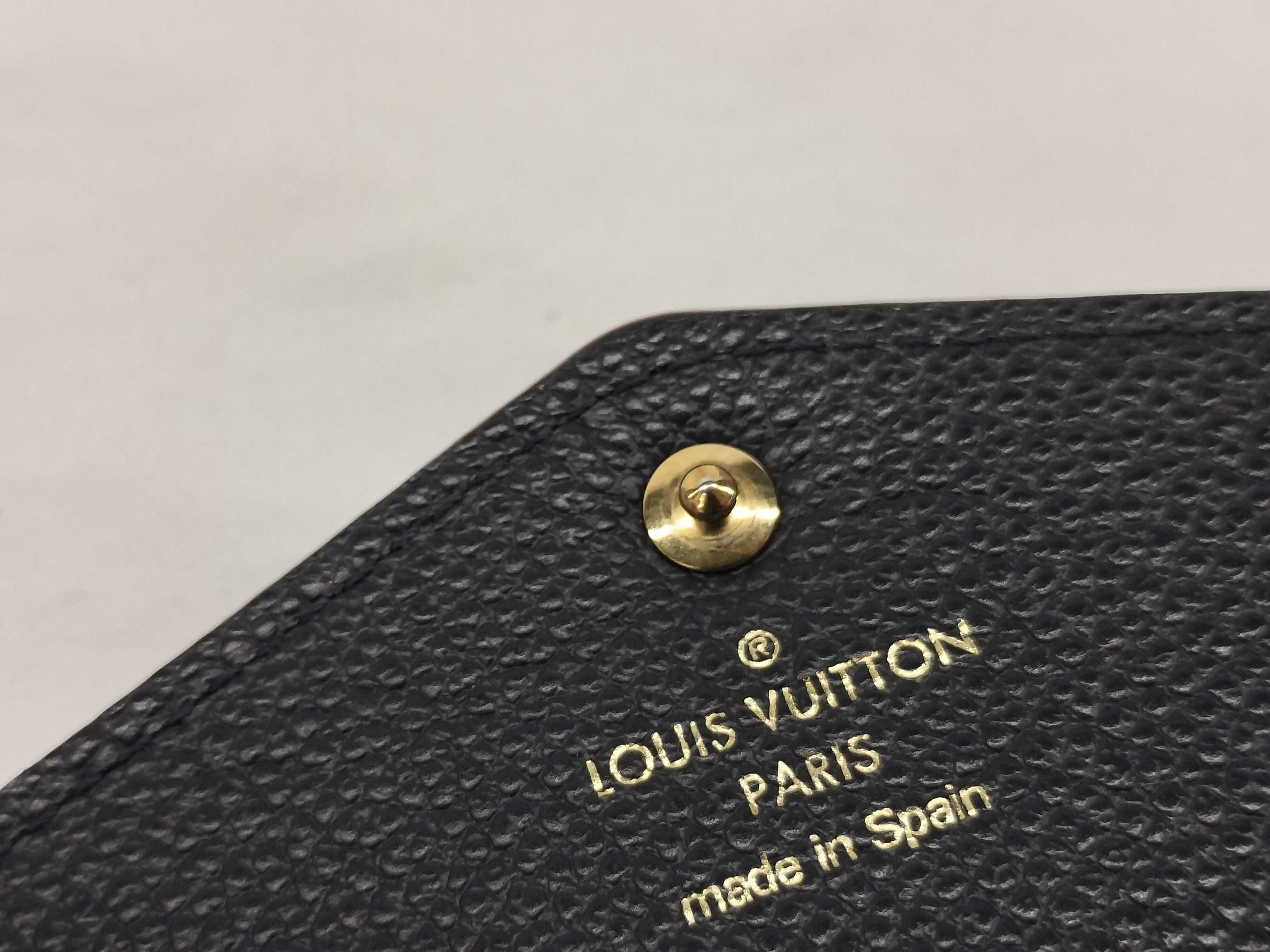 Monogram Empreinte Portefeuille Sarah M62125 Marine Rouge Wallet — view 9