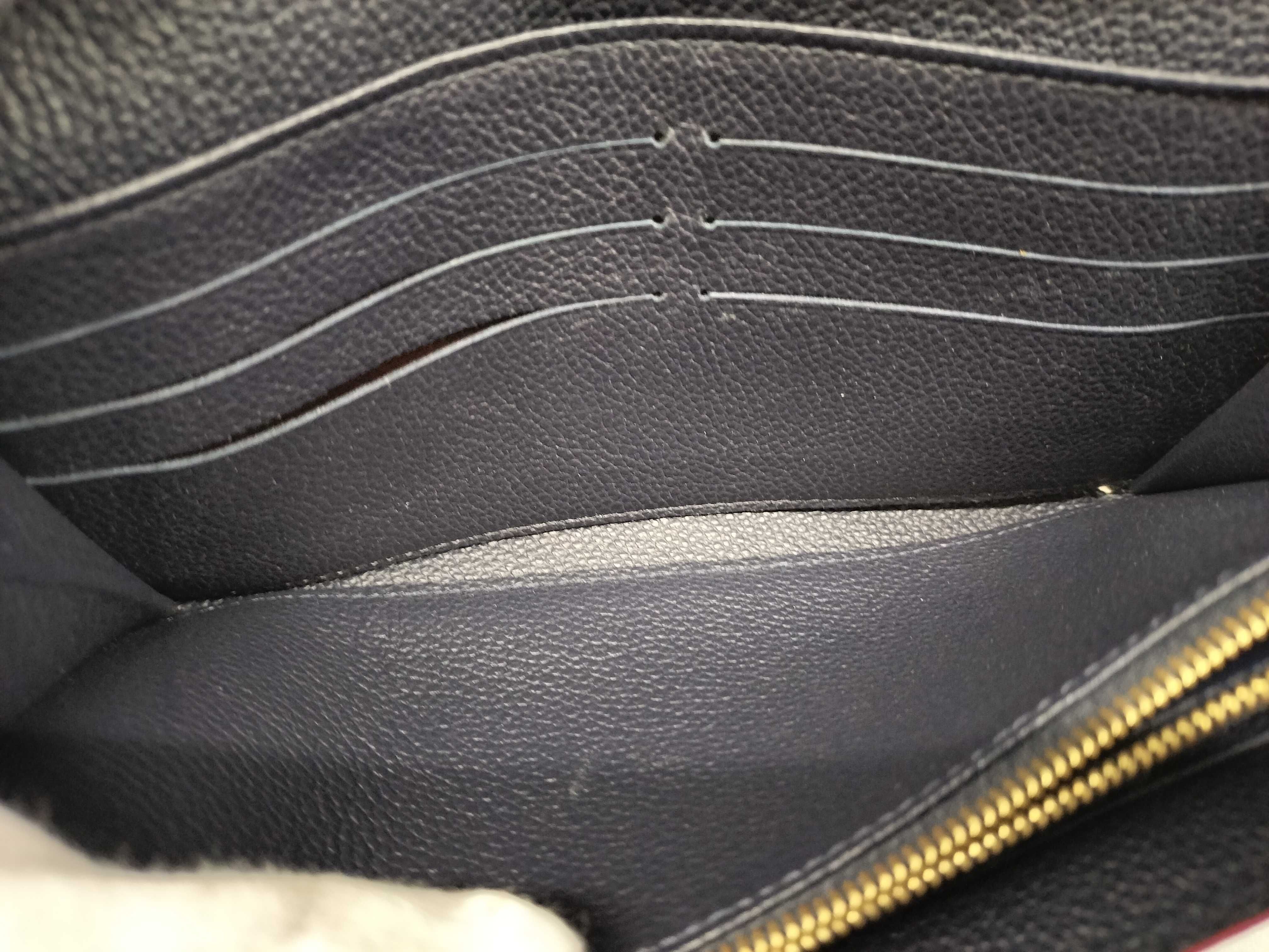 Monogram Empreinte Portefeuille Sarah M62125 Marine Rouge Wallet — view 10