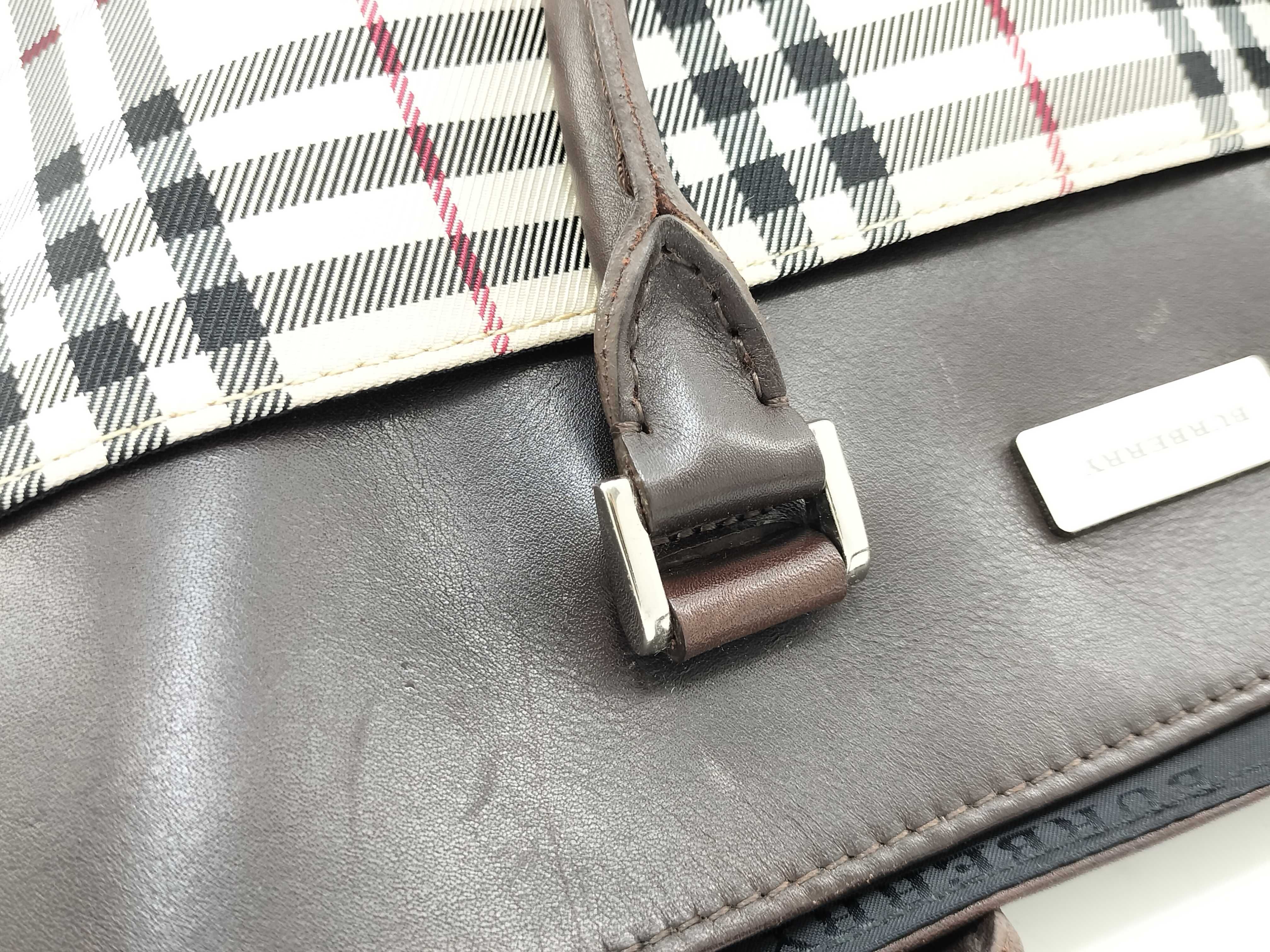 Nova Check Handbag Tote Bag — view 8