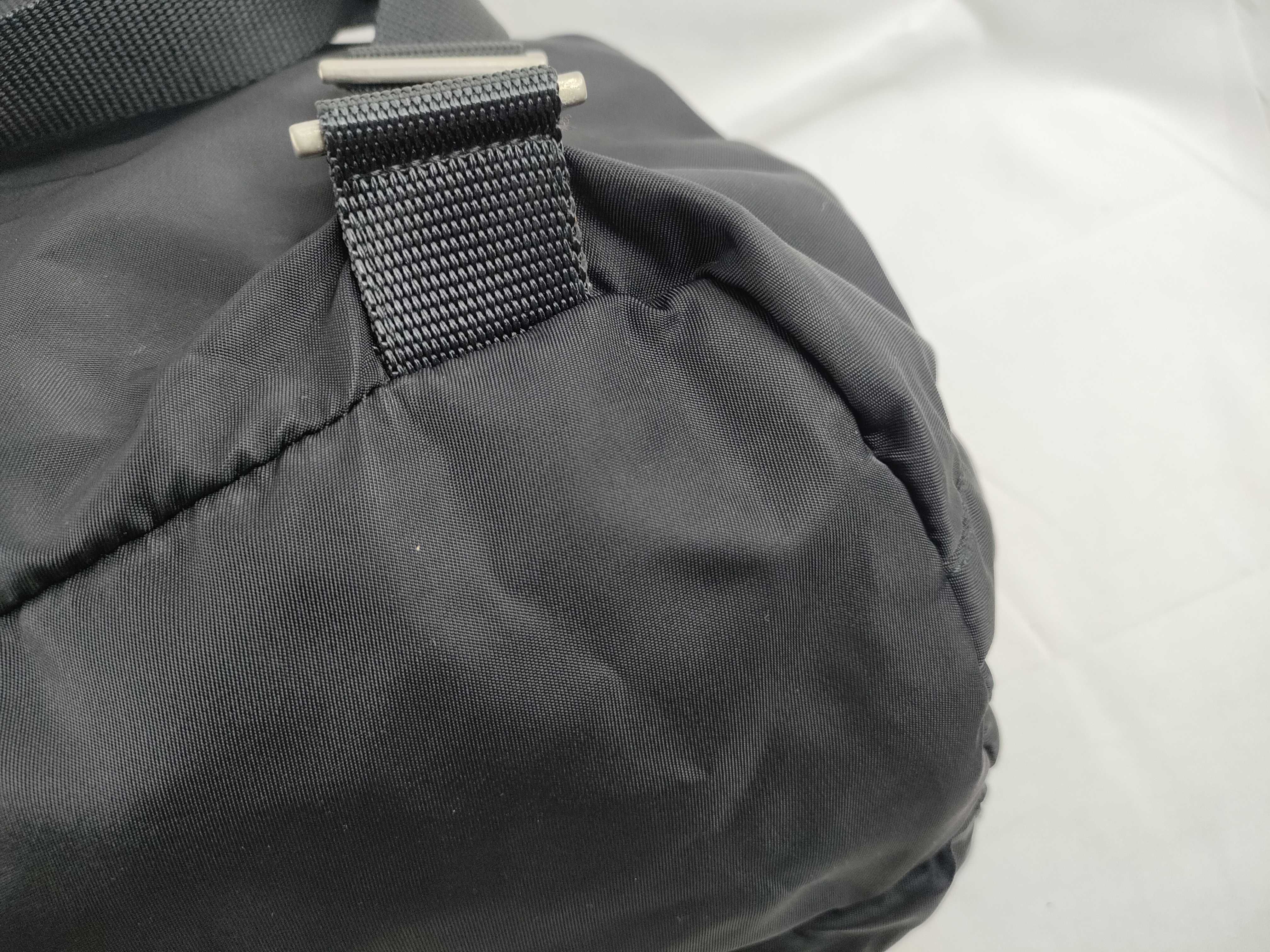 nylon backpack, black nylon backpack. — view 5