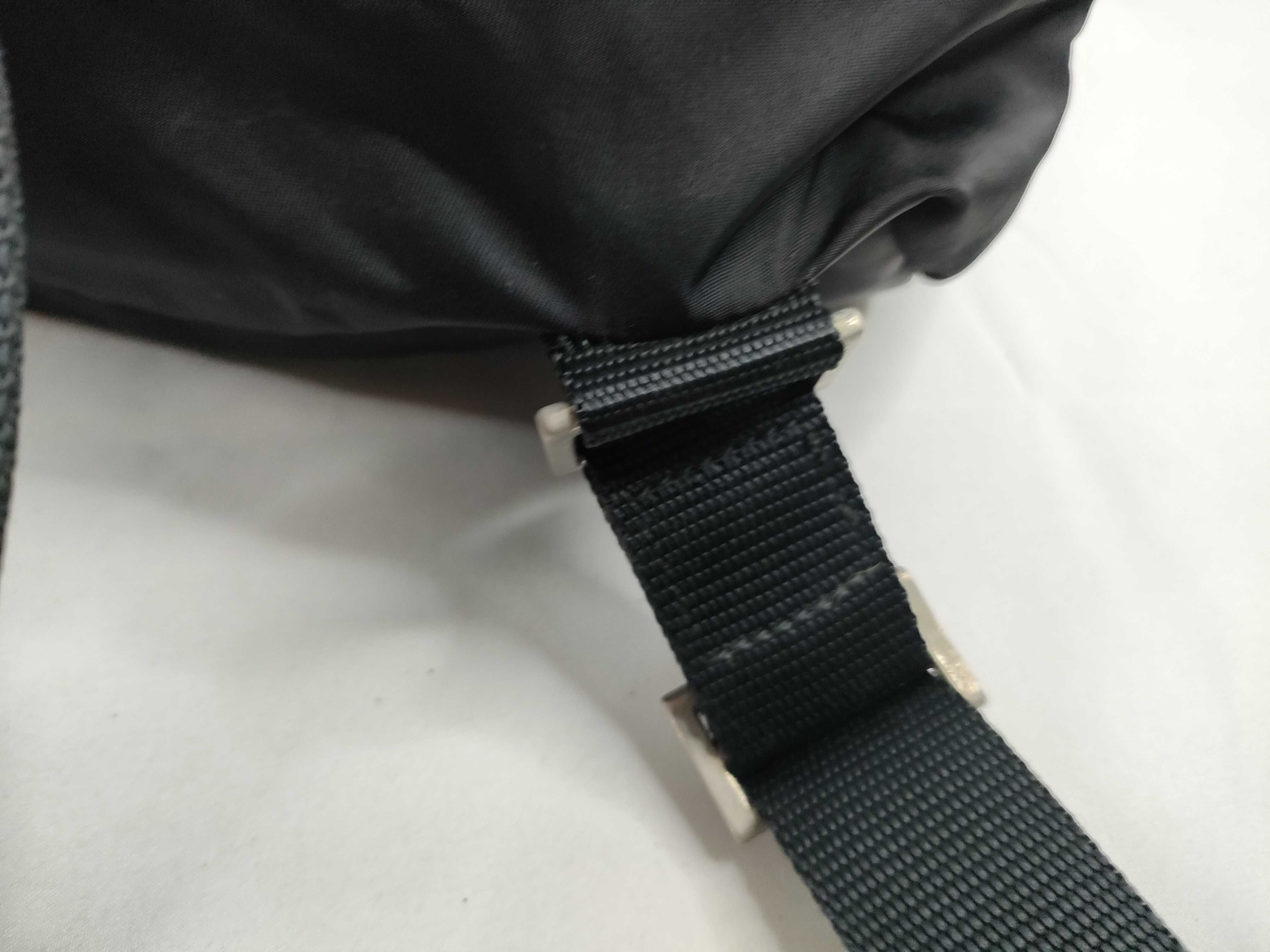 nylon backpack, black nylon backpack. — view 8