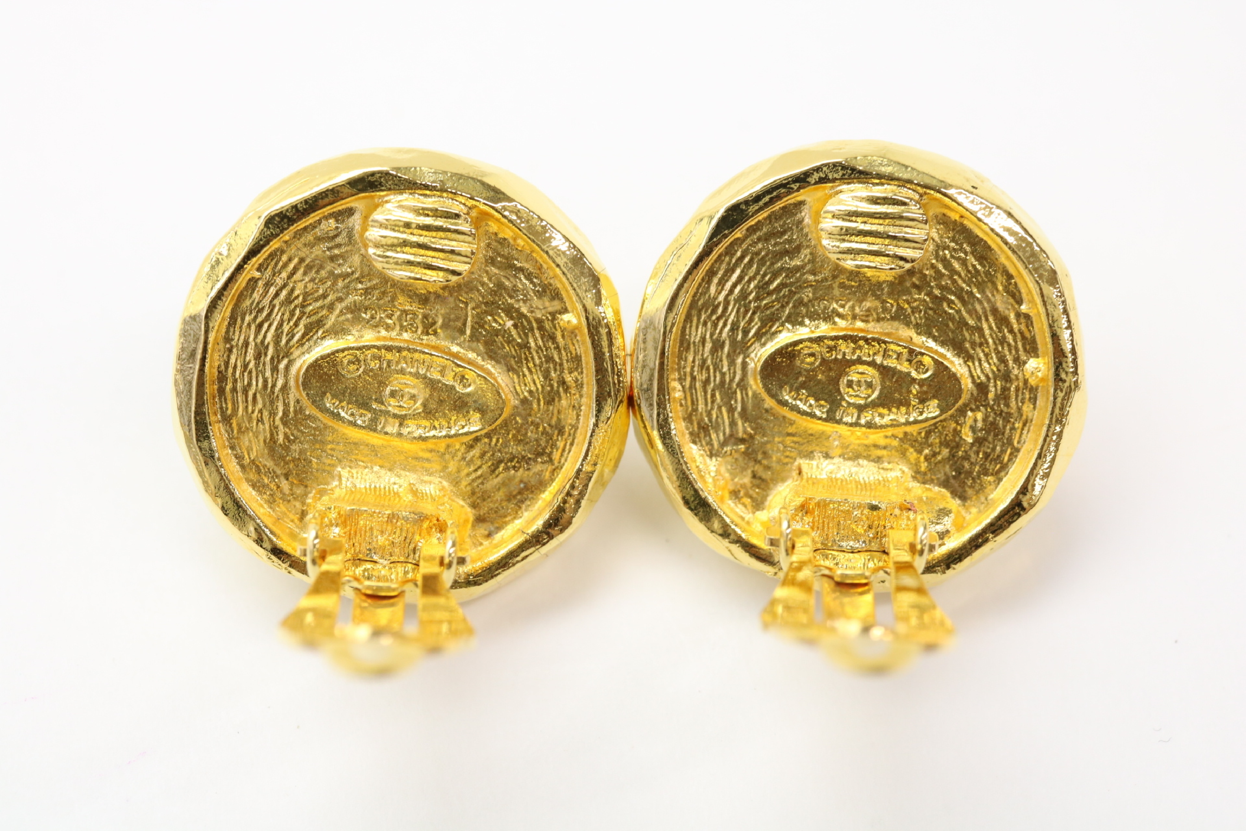 Colored Stone Round Earrings 2352 Earrings — view 3