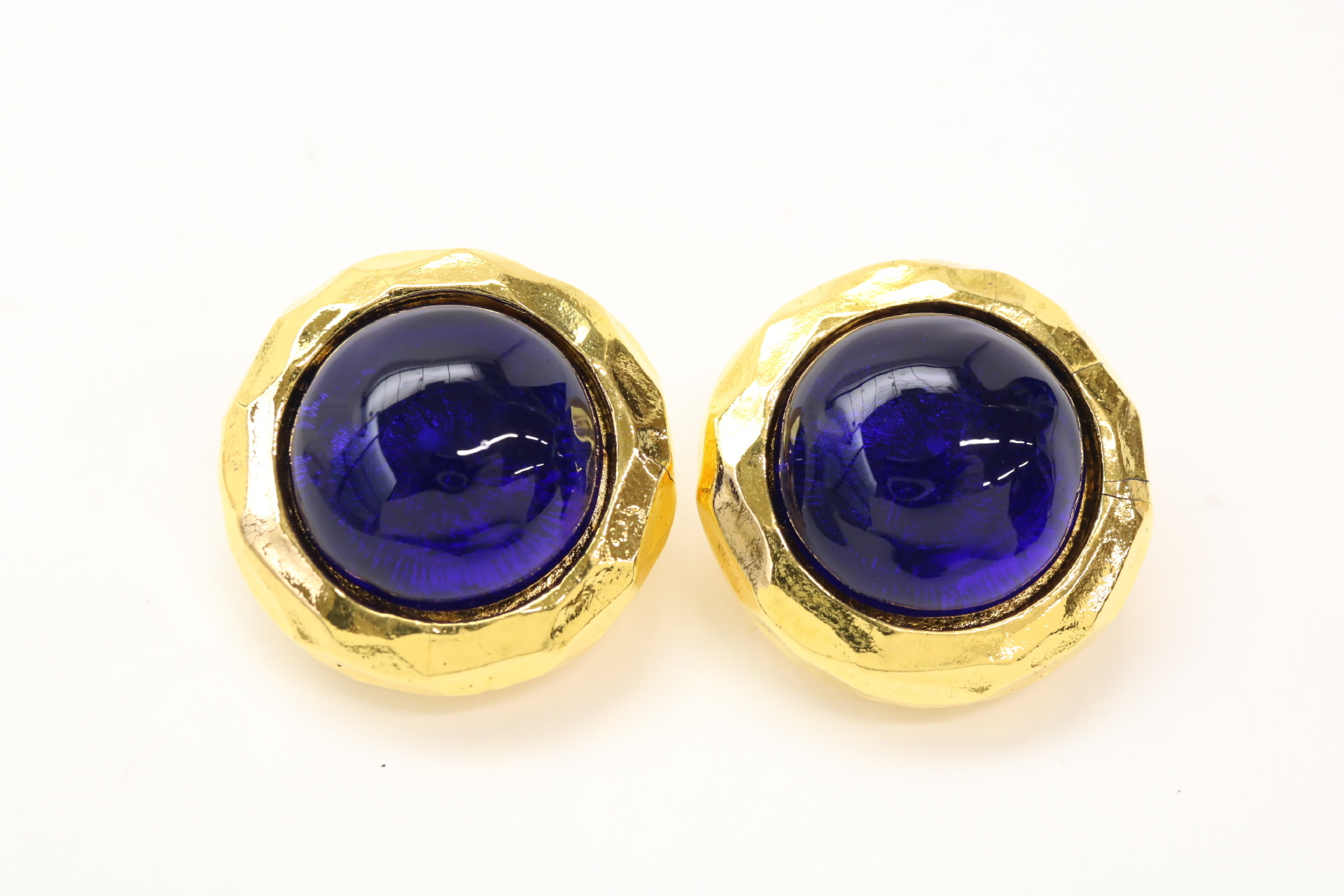 Colored Stone Round Earrings 2352 Earrings — view 7