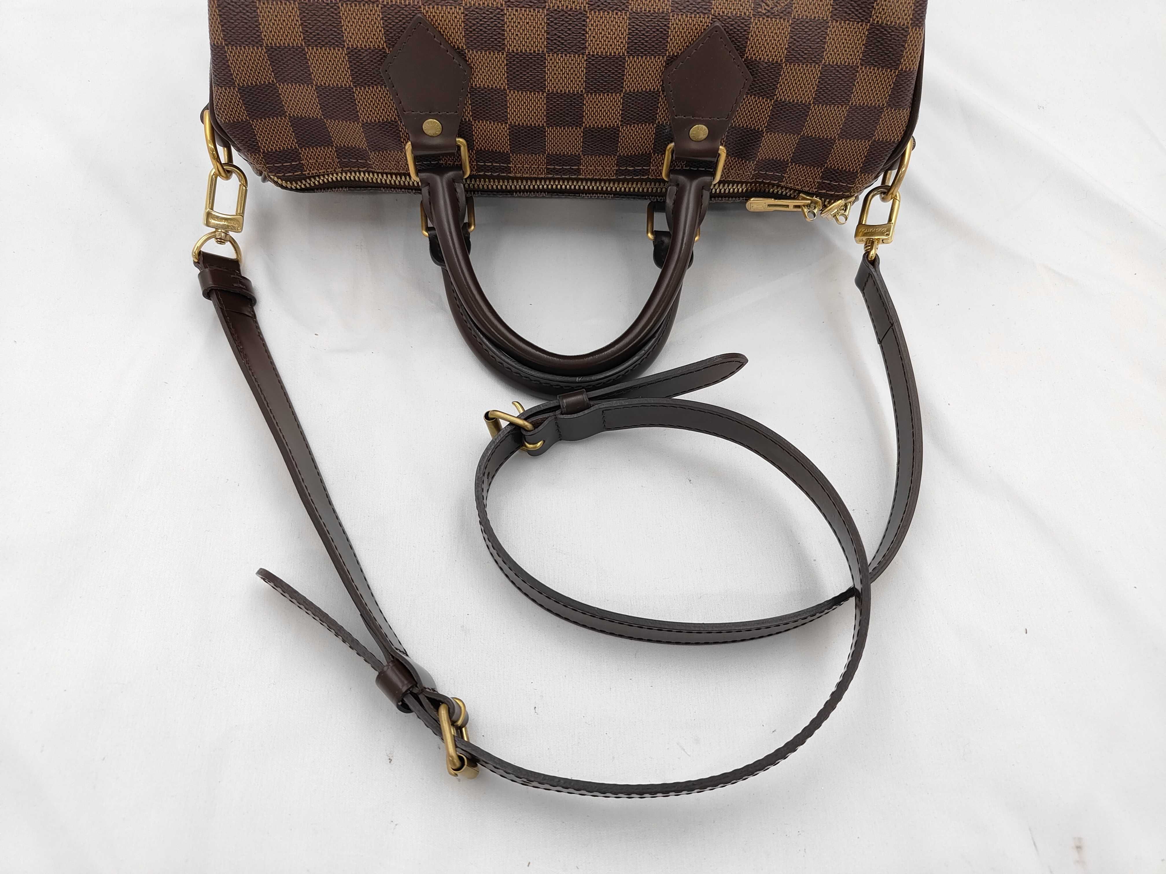 Damier Speedy 30 N41526 MB2123 Handbag with Strap — view 3