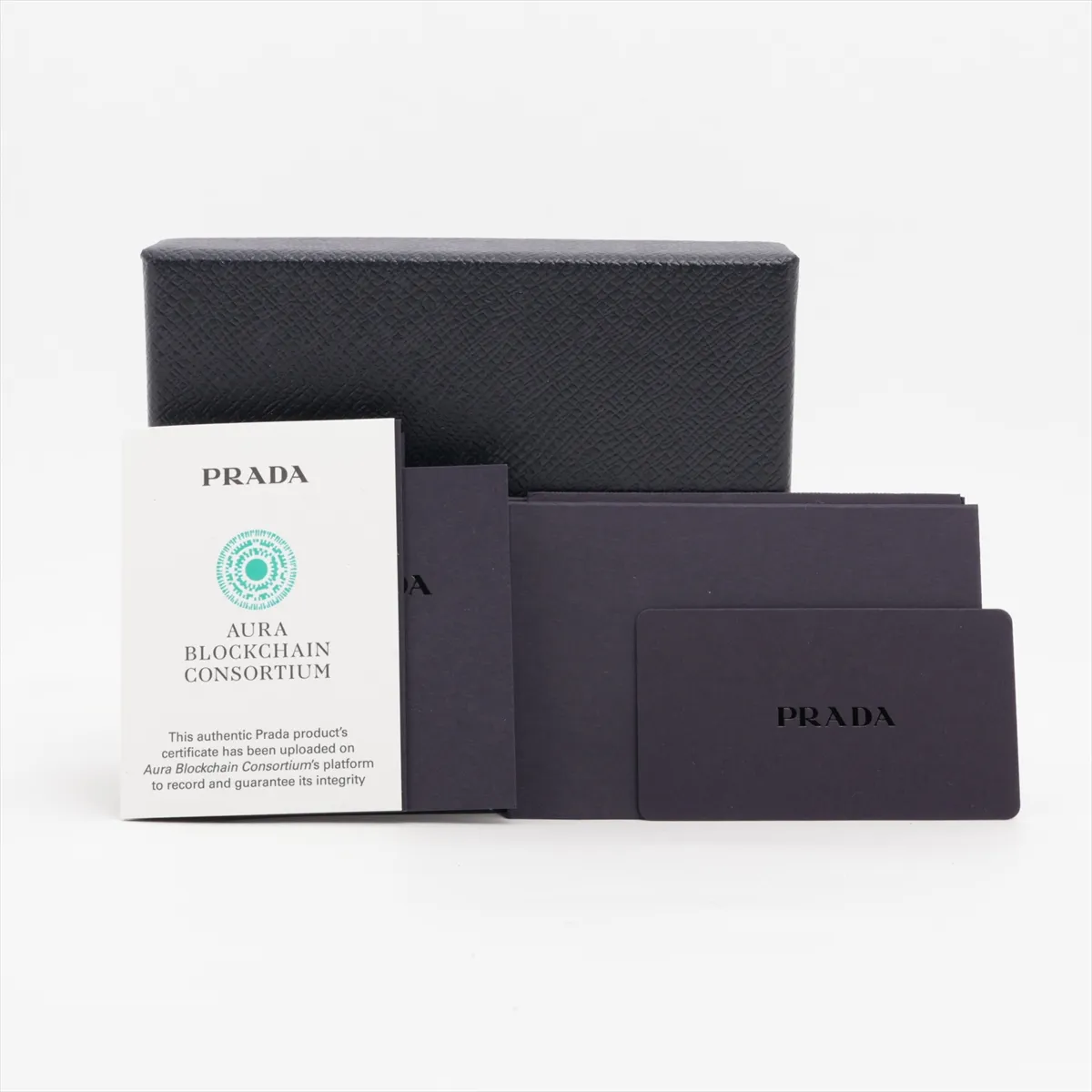 City Calf Tab 1MV204 Leather Compact Wallet Brown — view 7