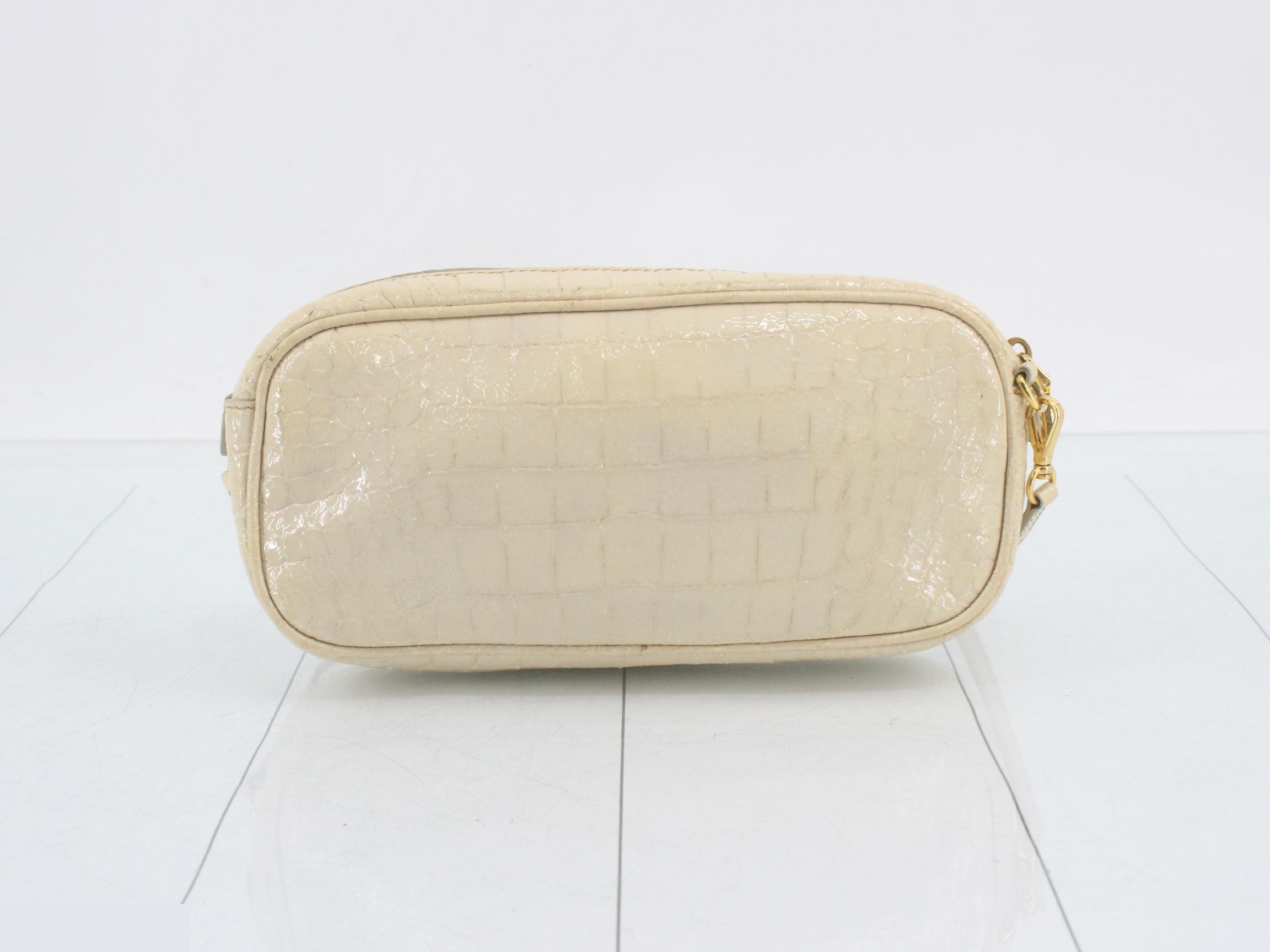 Other lines: Bags/Shoulder bags, Crocodile pattern, White — view 2