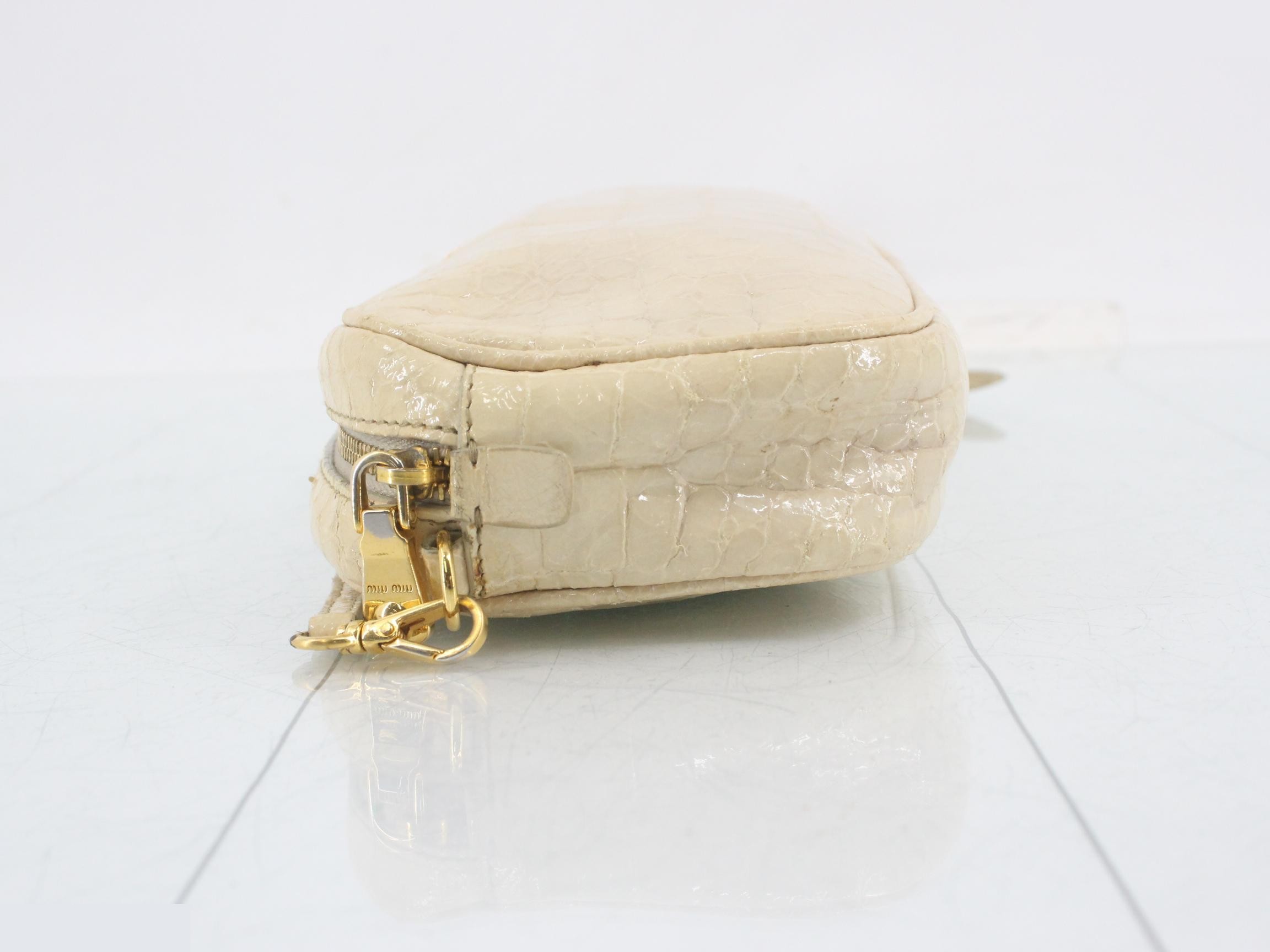 Other lines: Bags/Shoulder bags, Crocodile pattern, White — view 4