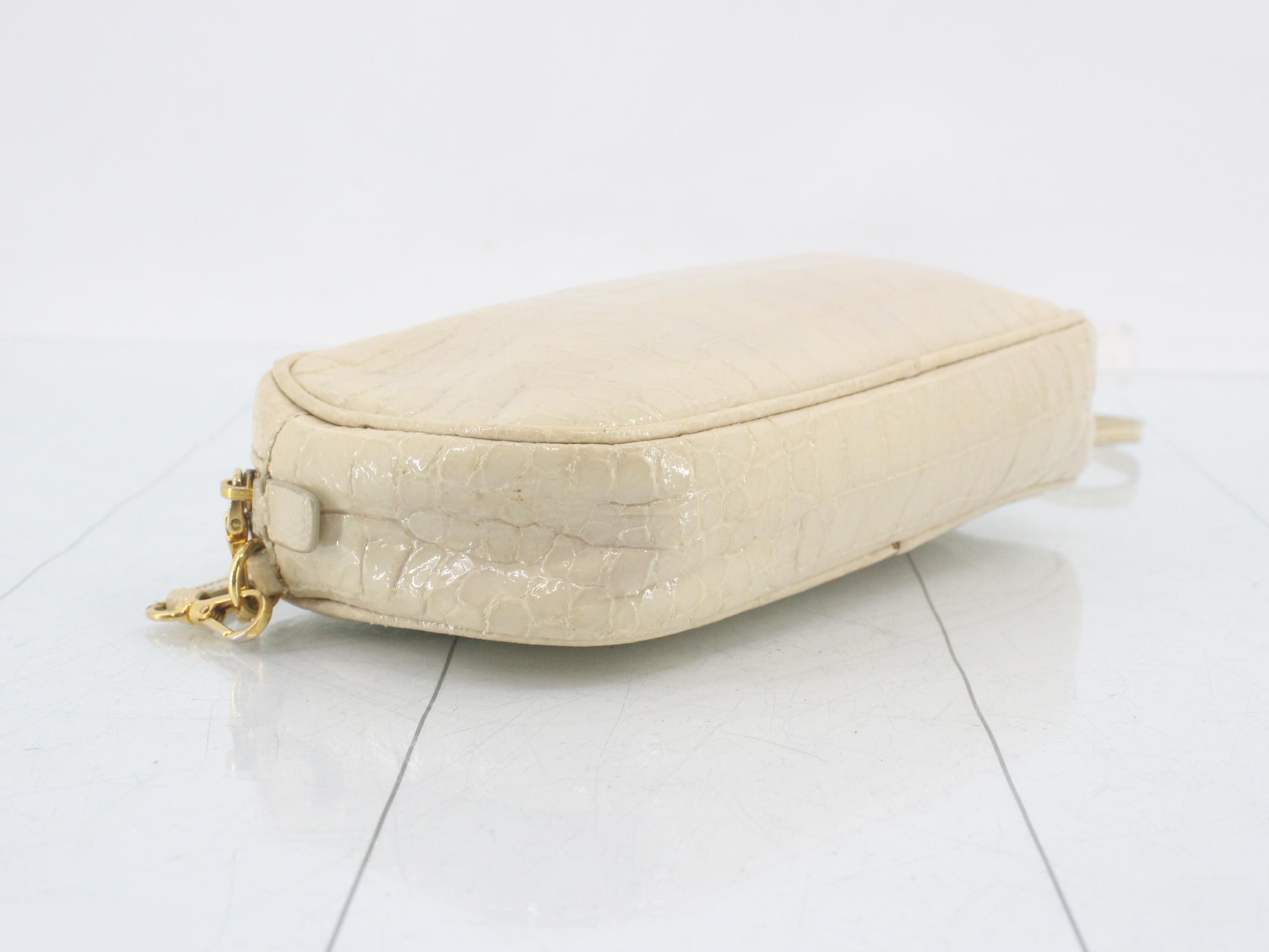Other lines: Bags/Shoulder bags, Crocodile pattern, White — view 5