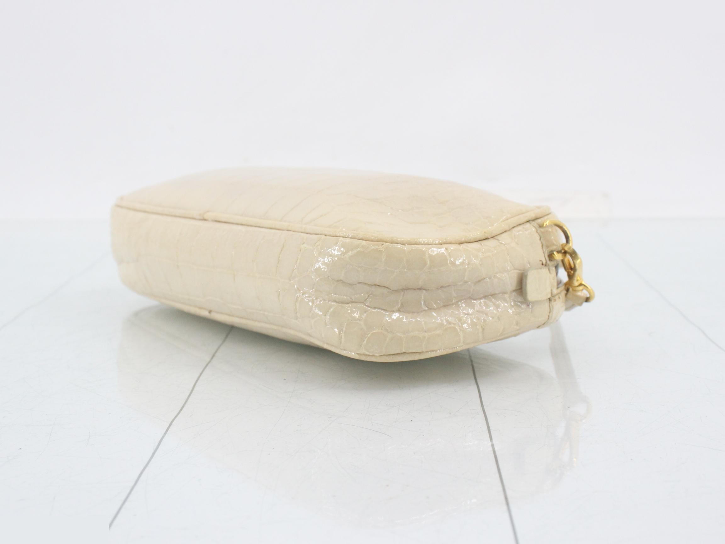 Other lines: Bags/Shoulder bags, Crocodile pattern, White — view 6